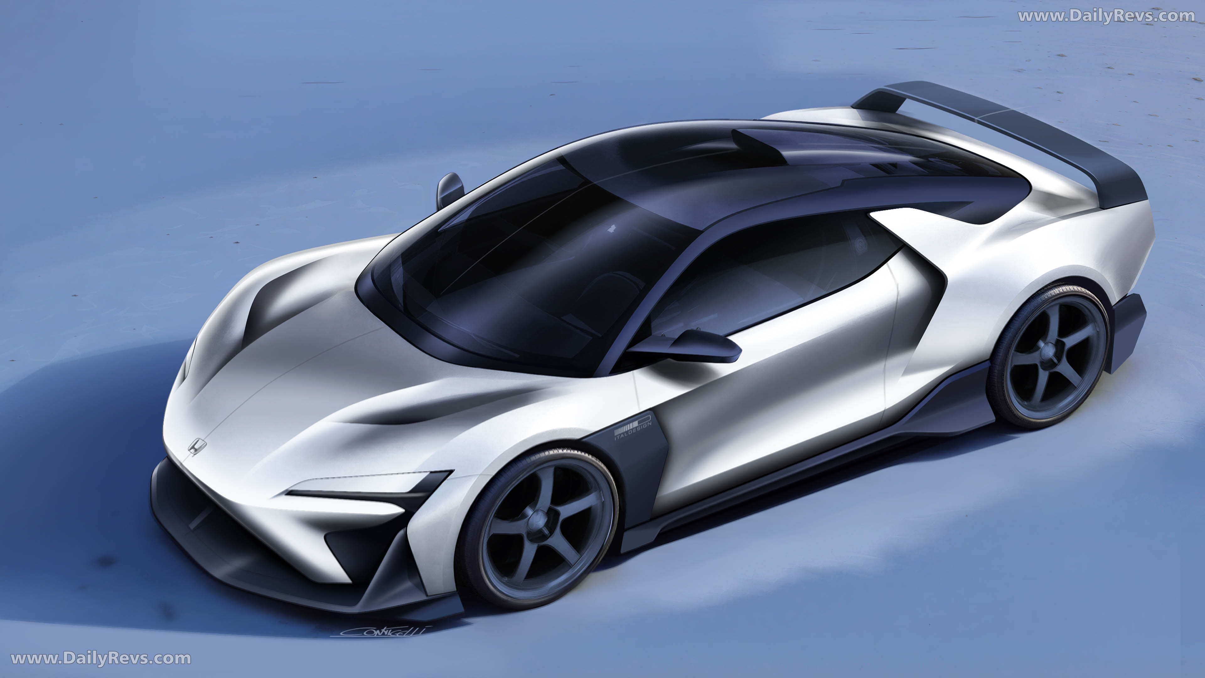 2027 Honda NSX Tribute by Italdesign Sketches