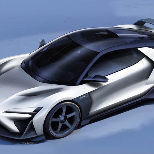 2027 Honda NSX Tribute by Italdesign Sketches