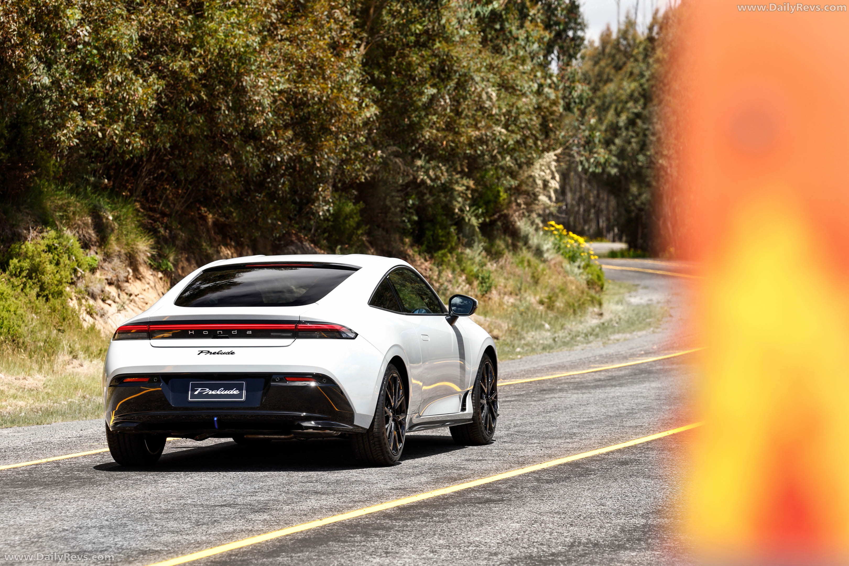 2026 Honda Prelude eHEV Australian Version Rear View