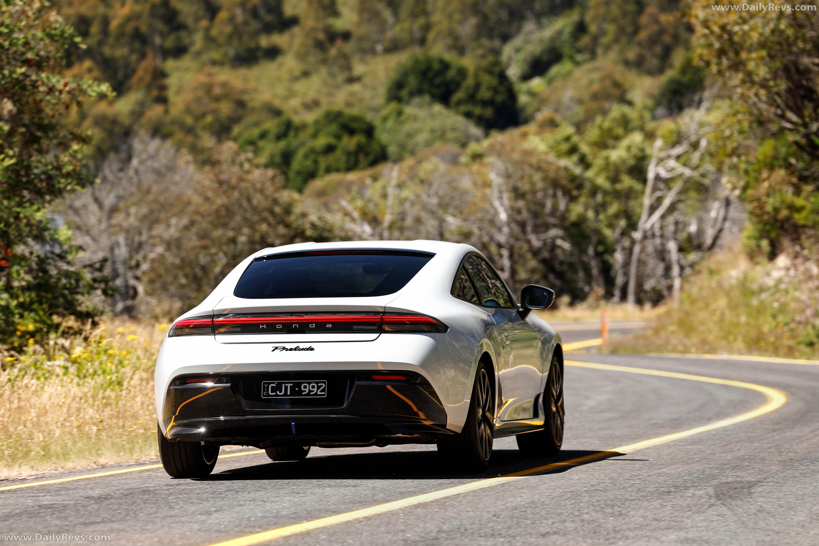 2026 Honda Prelude eHEV Australian Version Rear View