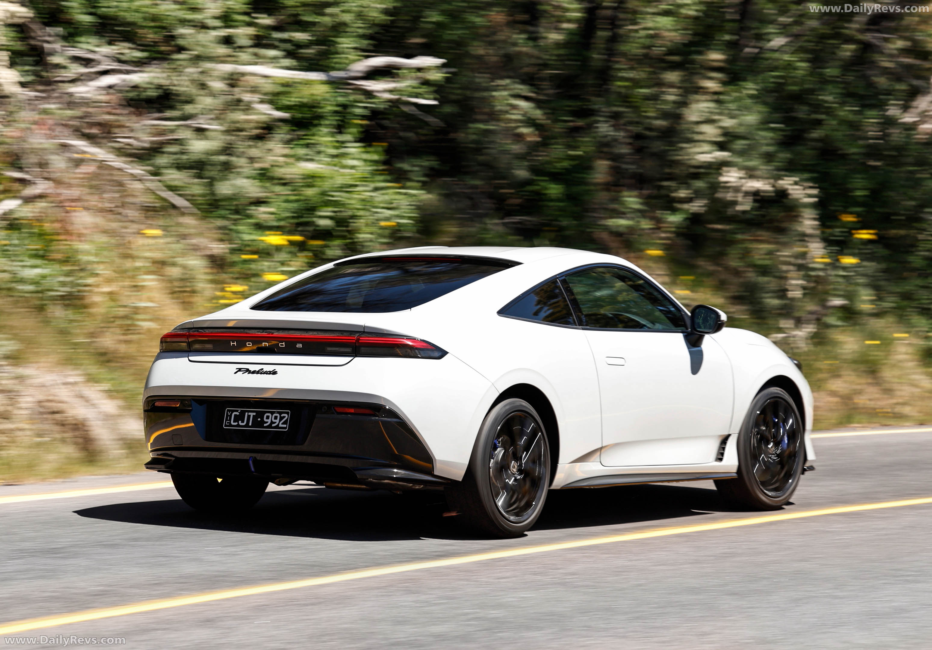 2026 Honda Prelude eHEV Australian Version Rear View