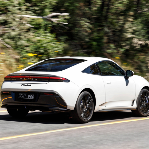 2026 Honda Prelude eHEV Australian Version Rear View