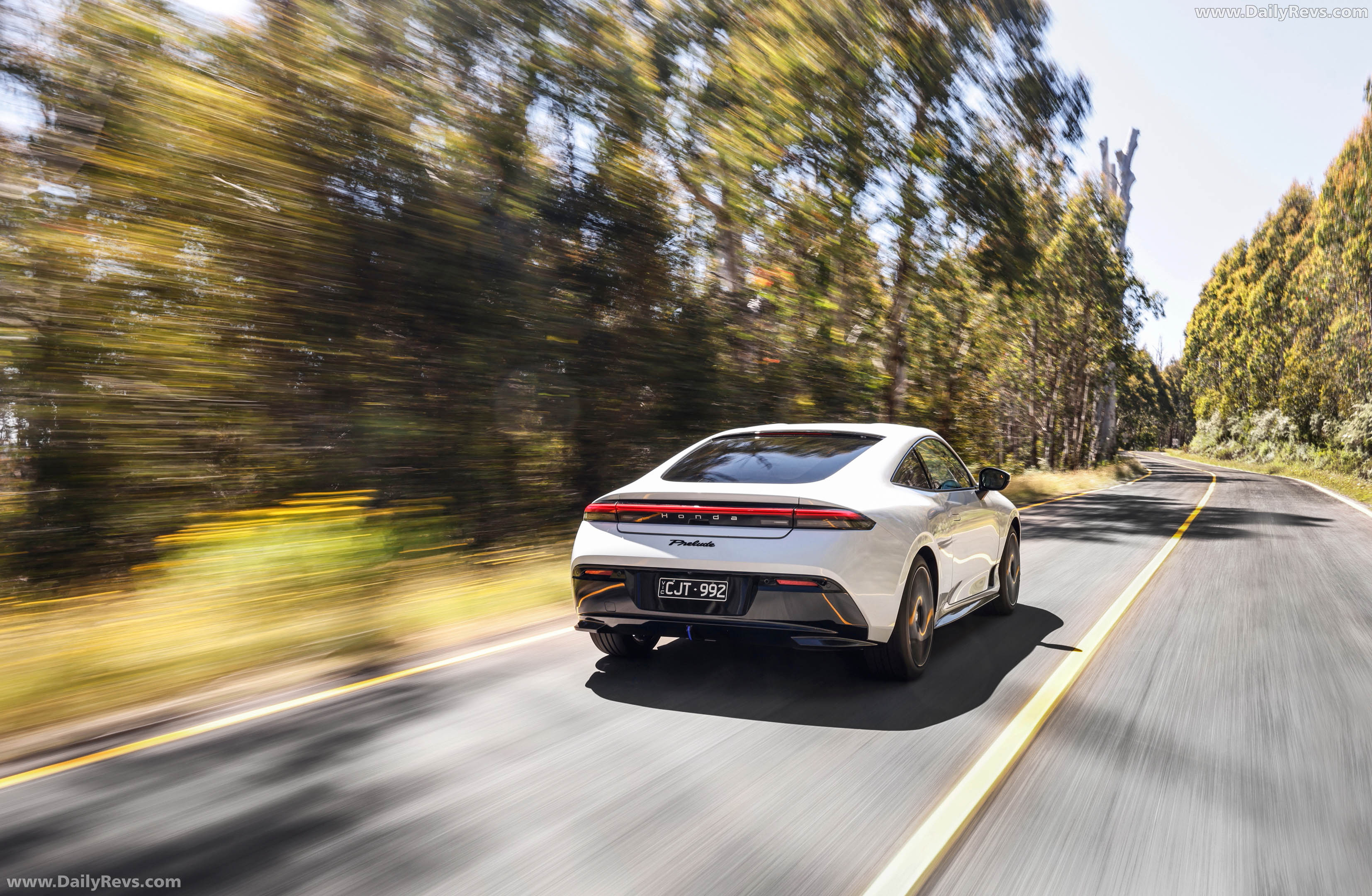 2026 Honda Prelude eHEV Australian Version Rear View
