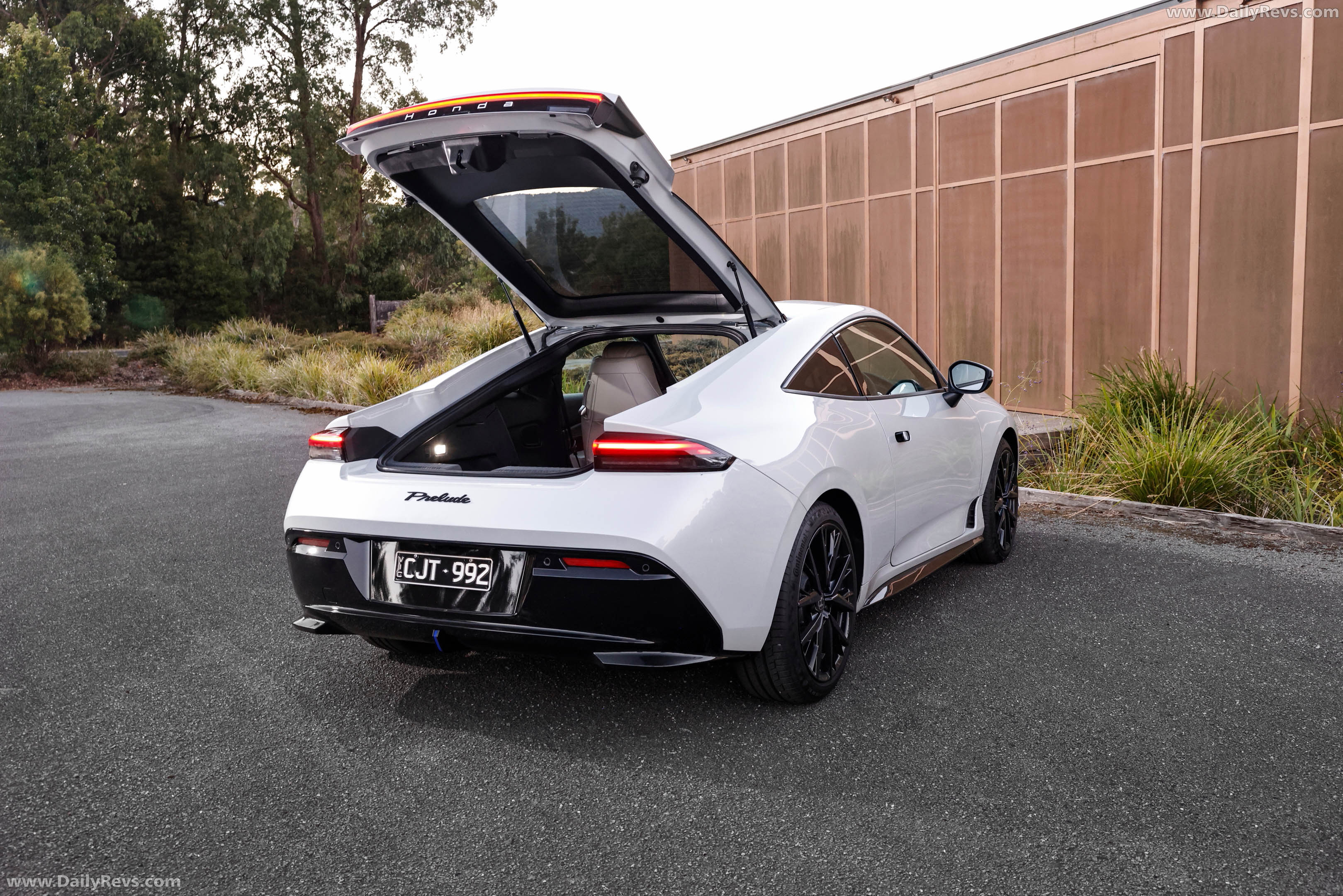 2026 Honda Prelude eHEV Australian Version Rear View