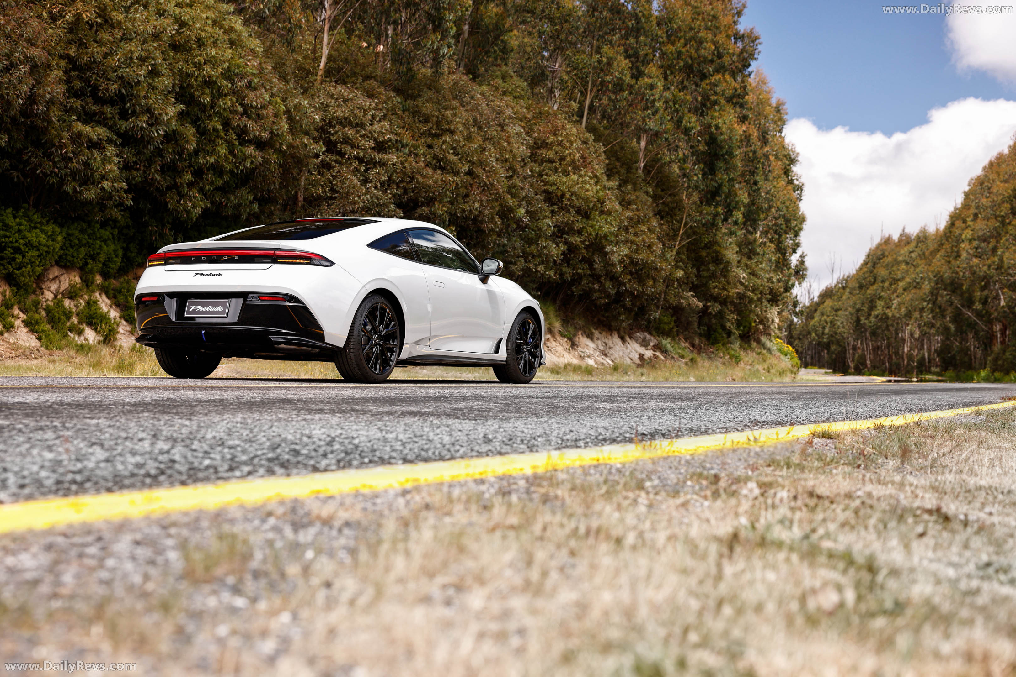2026 Honda Prelude eHEV Australian Version Rear View
