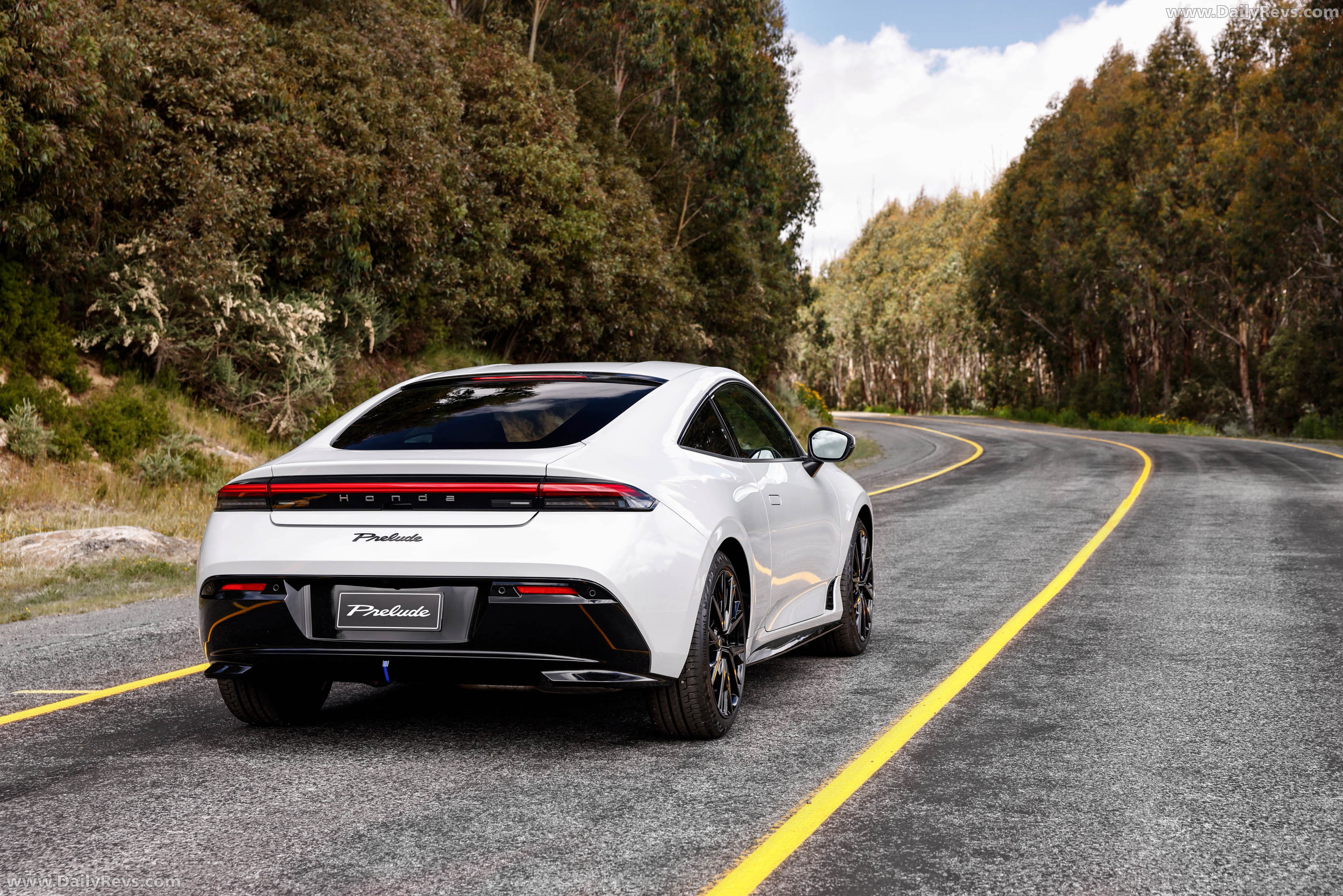2026 Honda Prelude eHEV Australian Version Rear View