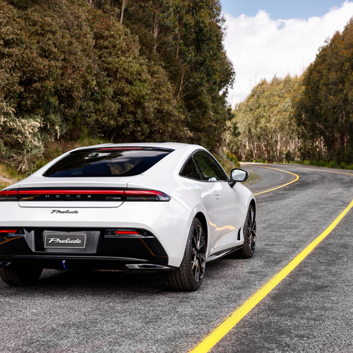 2026 Honda Prelude eHEV Australian Version Rear View