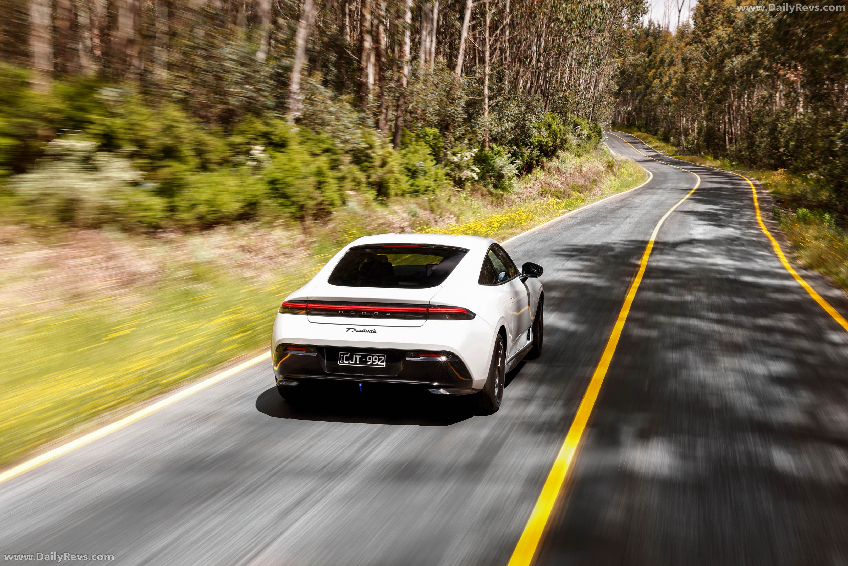 2026 Honda Prelude eHEV Australian Version Rear View