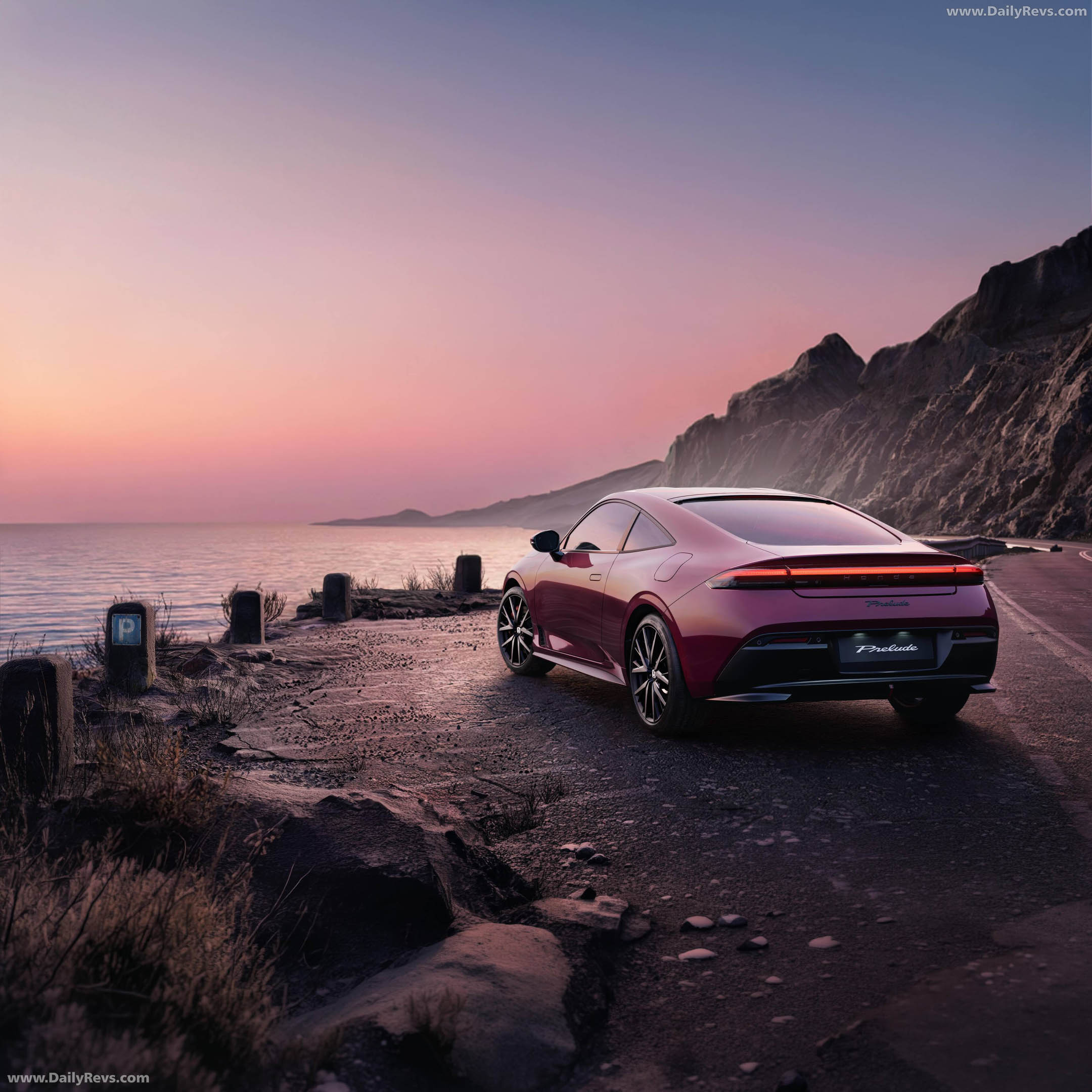 2027 Honda Prelude Limited Edition Rear View