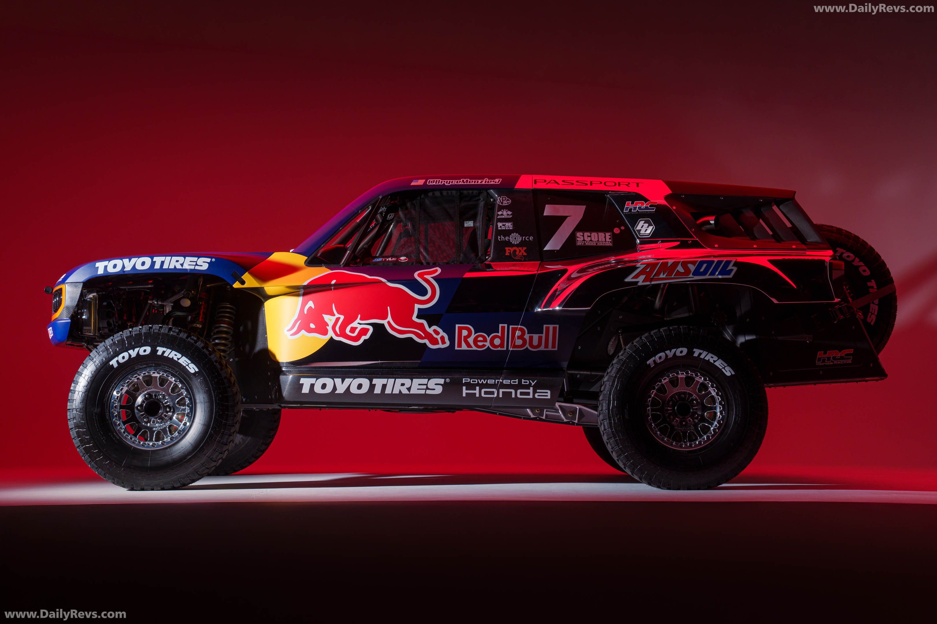 2026 Honda Passport Baja Spec Trophy Truck Side View