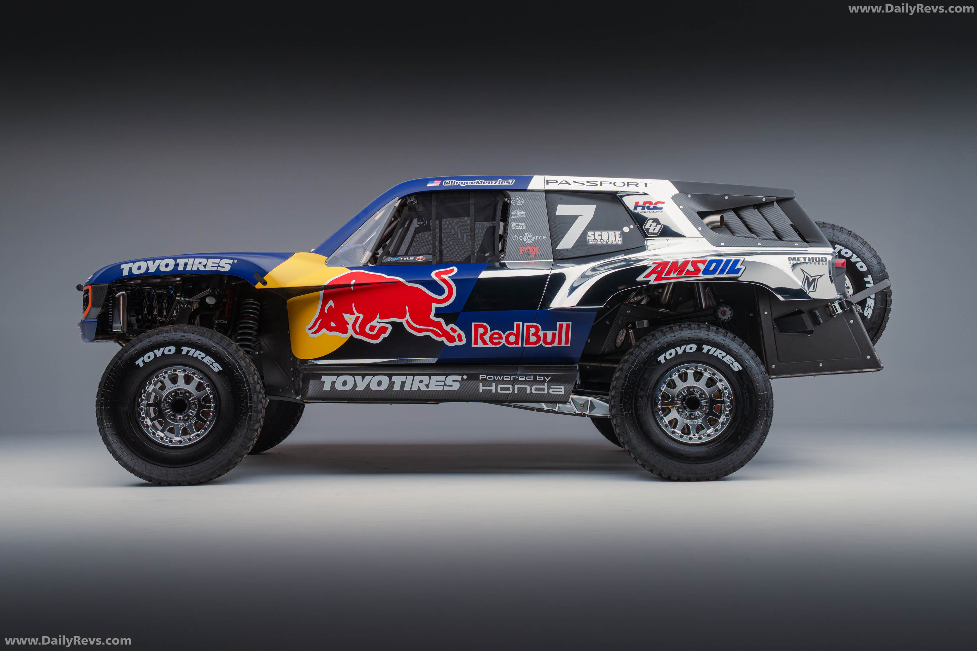 2026 Honda Passport Baja Spec Trophy Truck Side View