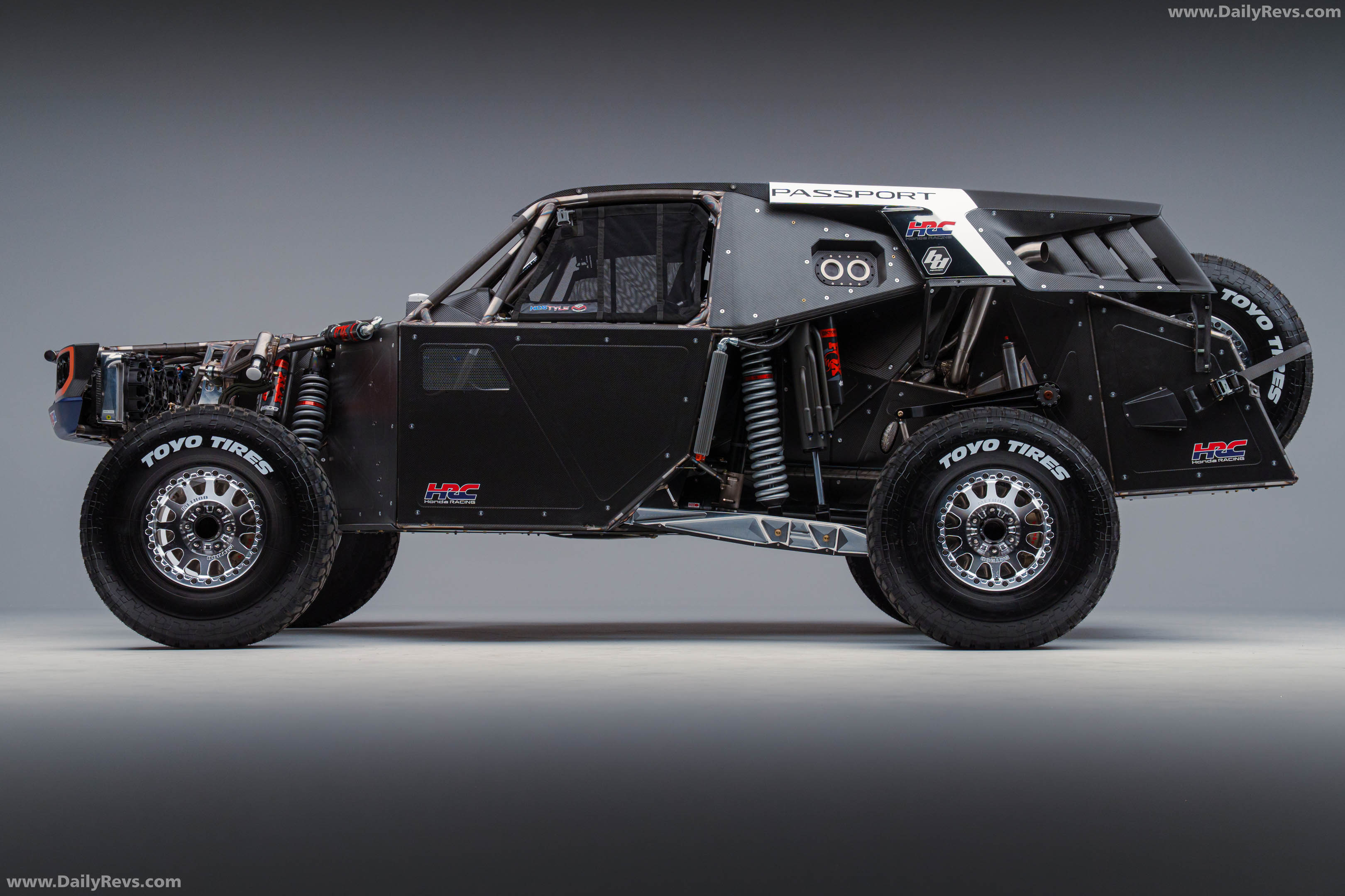 2026 Honda Passport Baja Spec Trophy Truck Side View