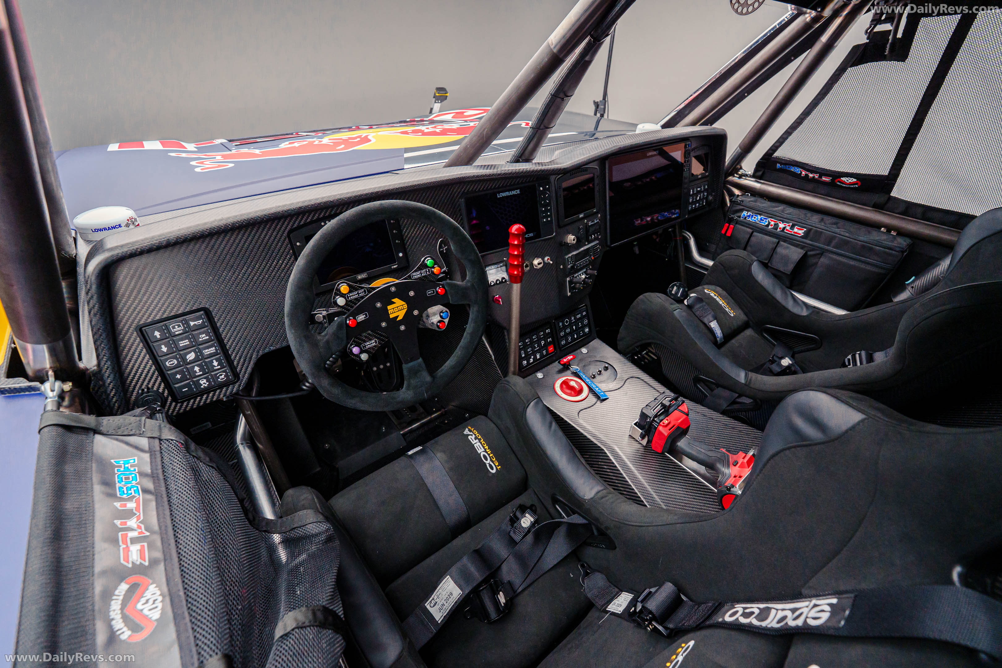 2026 Honda Passport Baja Spec Trophy Truck Interior
