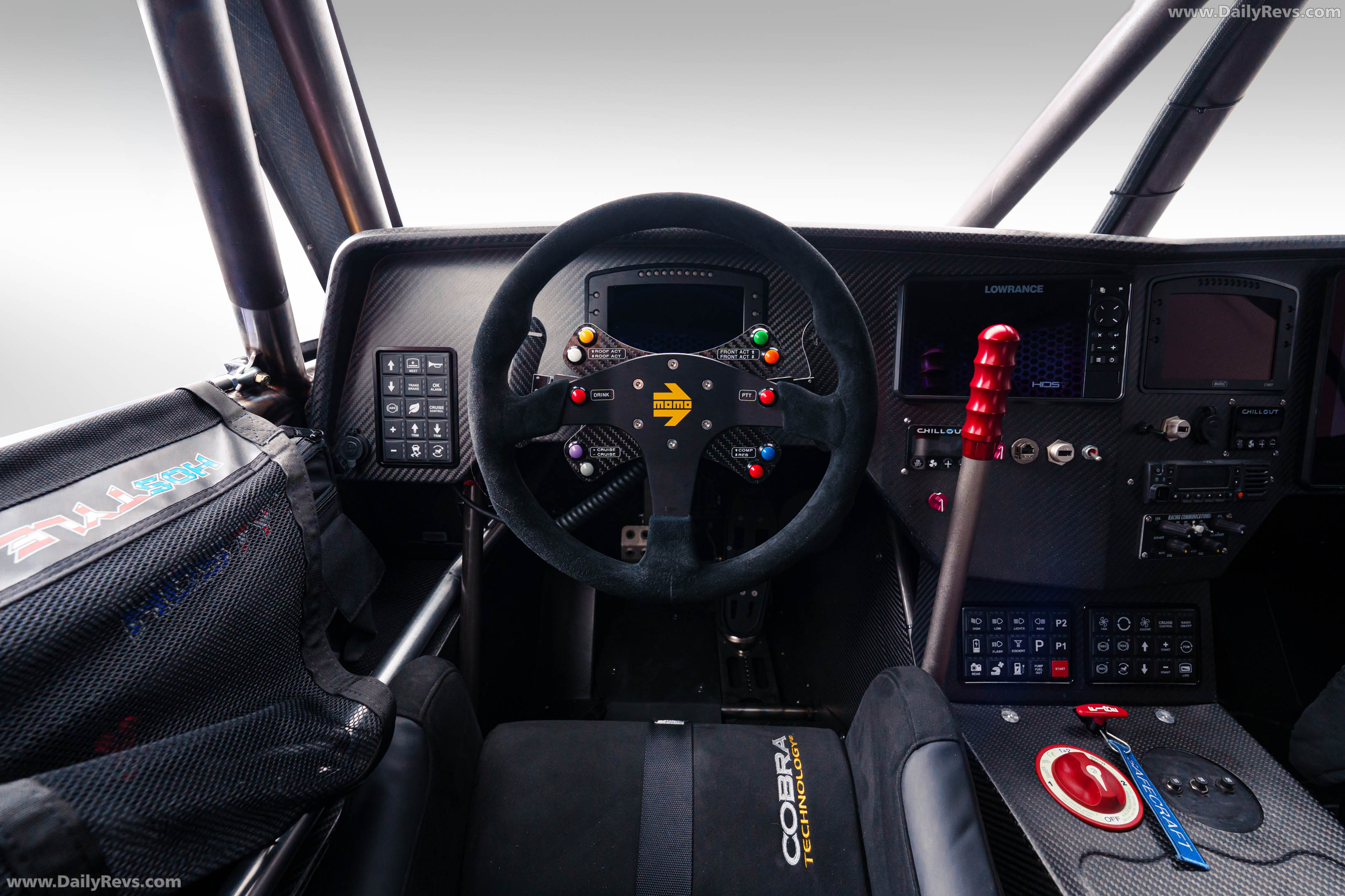 2026 Honda Passport Baja Spec Trophy Truck Interior