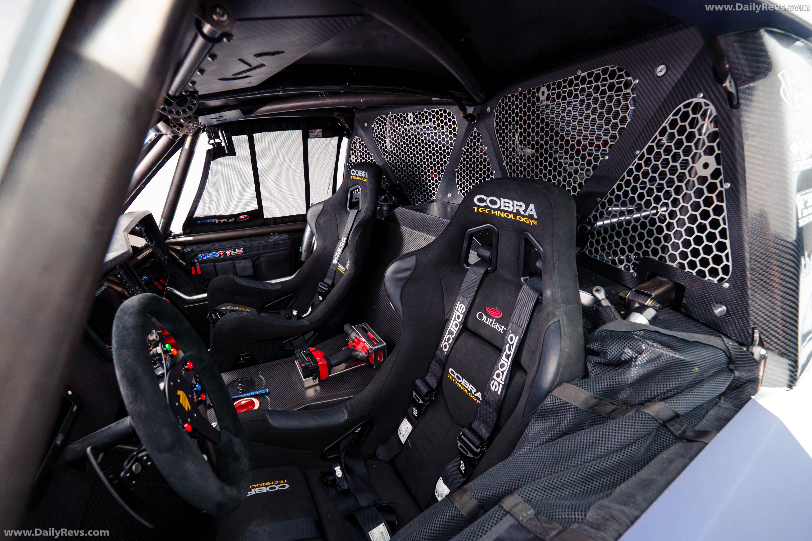 2026 Honda Passport Baja Spec Trophy Truck Interior