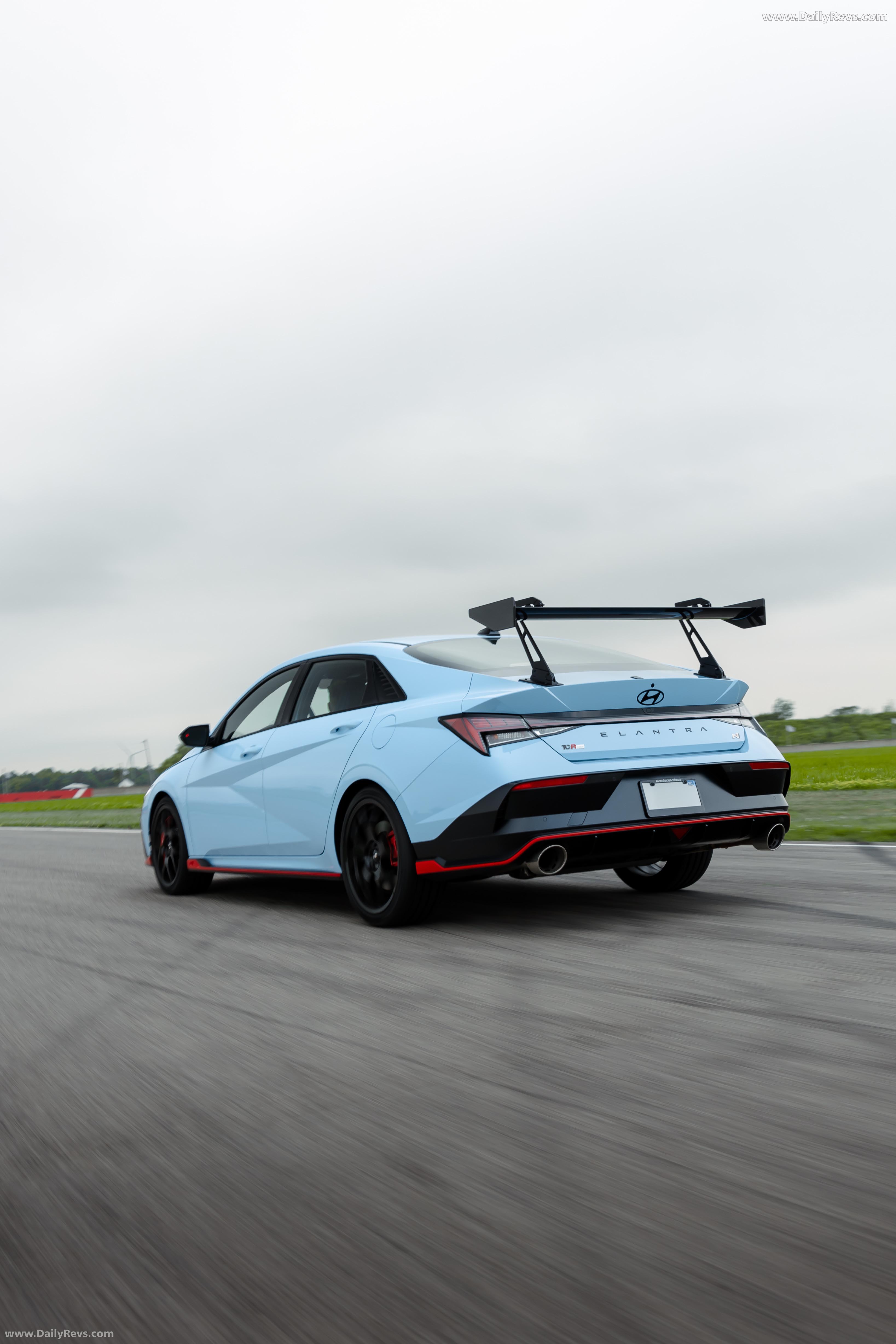 2026 Hyundai Elantra N TCR Edition Rear View
