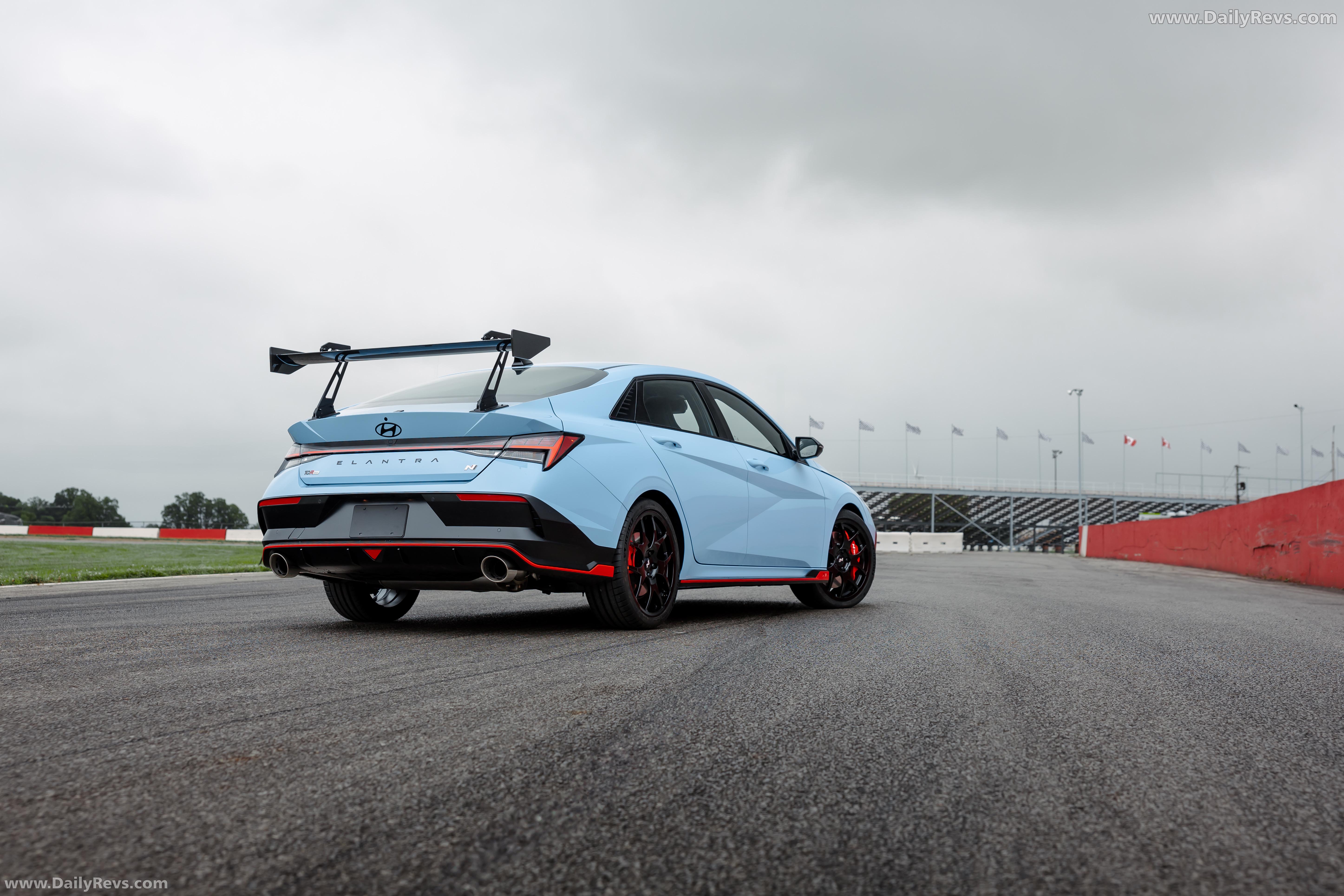 2026 Hyundai Elantra N TCR Edition Rear View