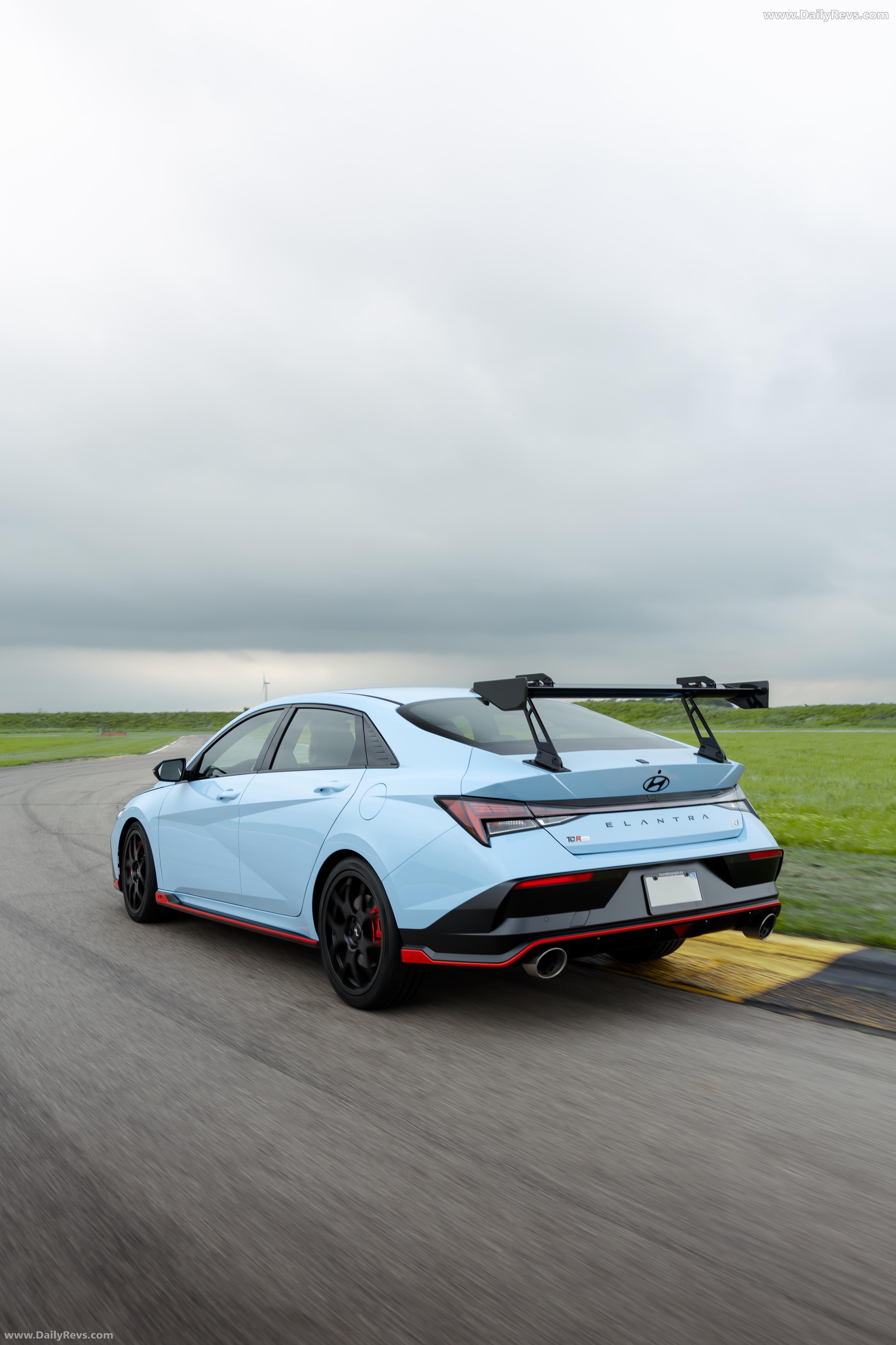 2026 Hyundai Elantra N TCR Edition Rear View