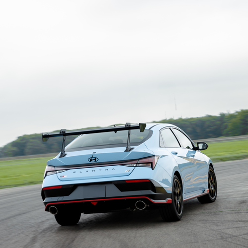 2026 Hyundai Elantra N TCR Edition Rear View