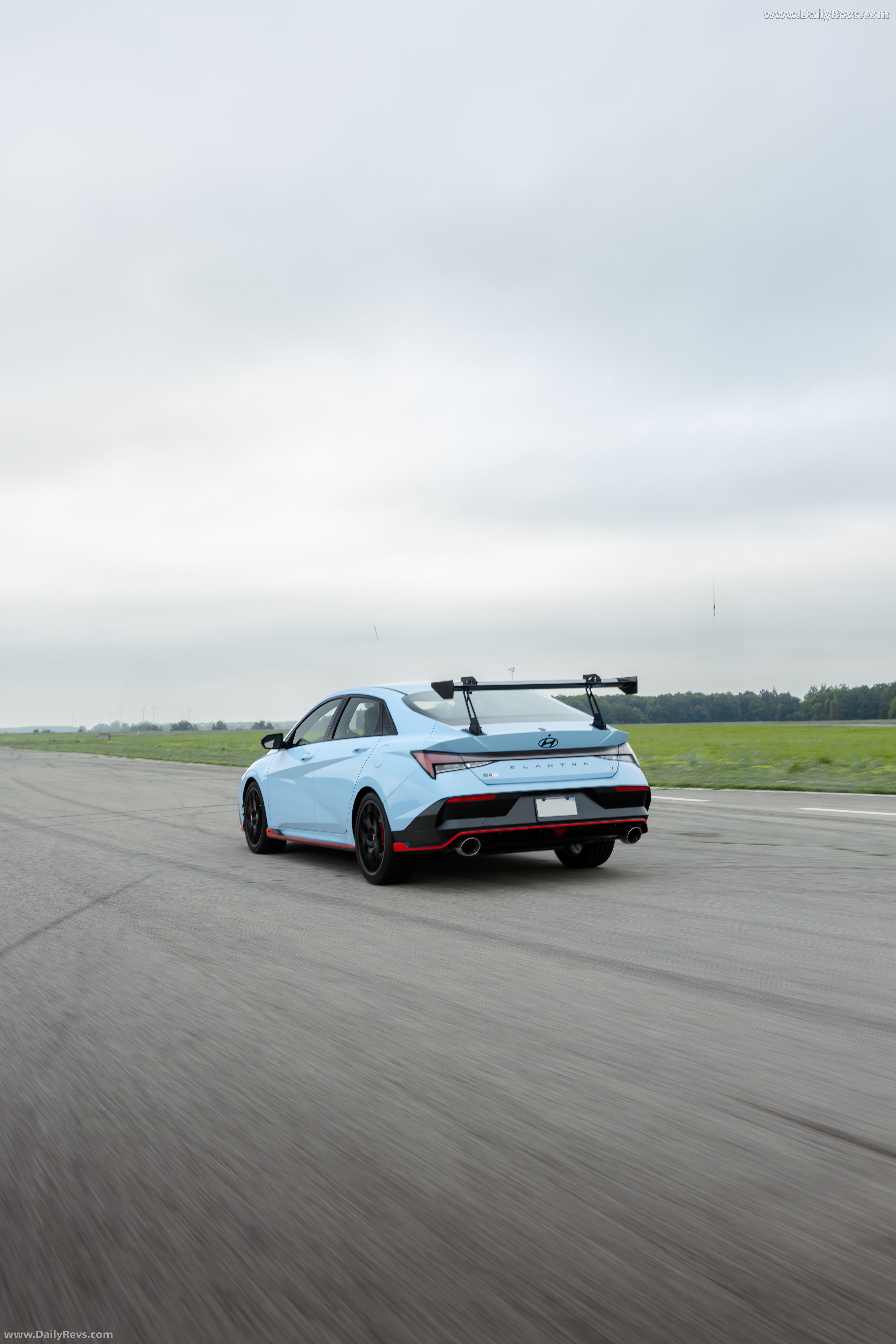 2026 Hyundai Elantra N TCR Edition Rear View