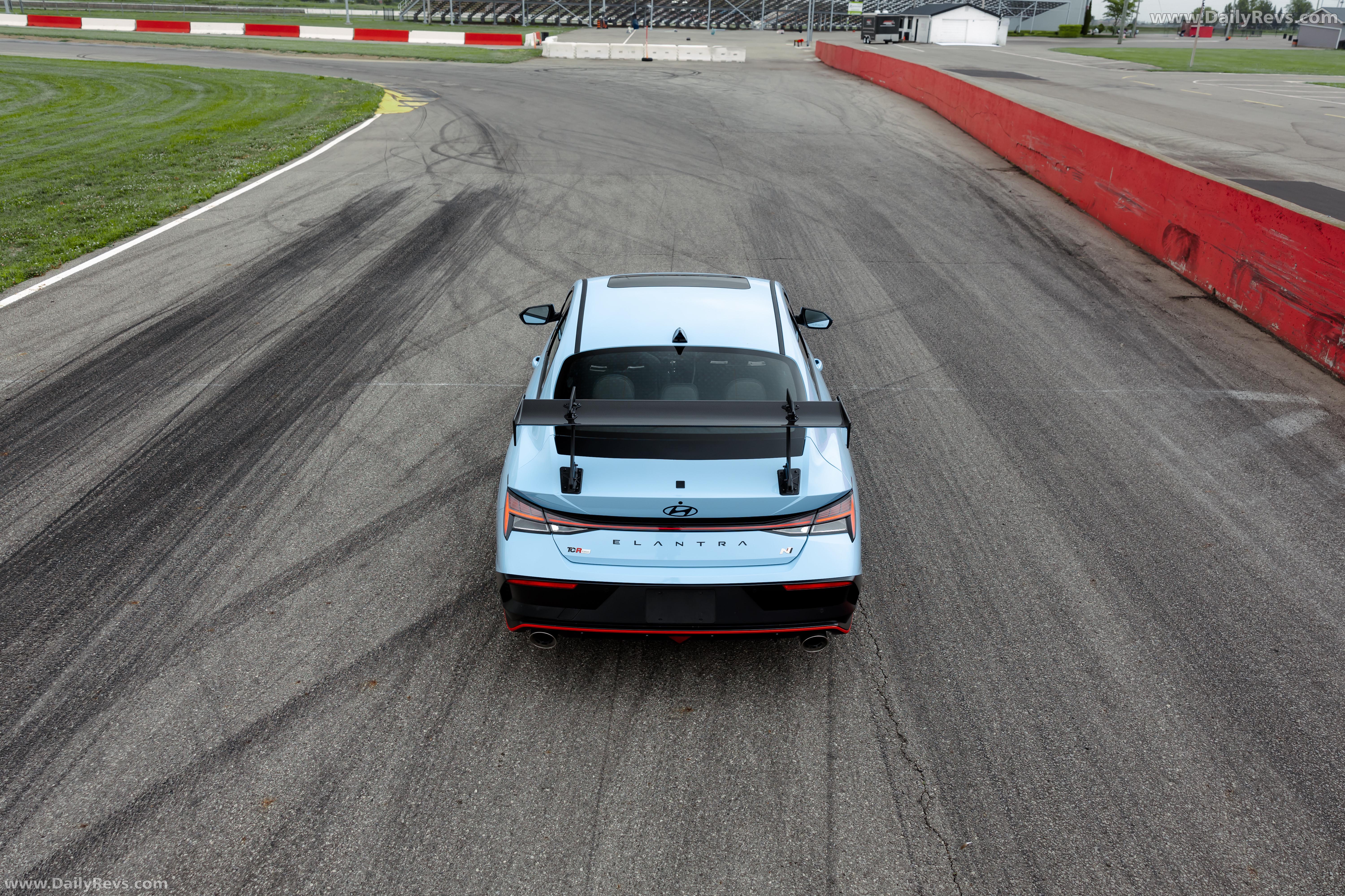2026 Hyundai Elantra N TCR Edition Top View