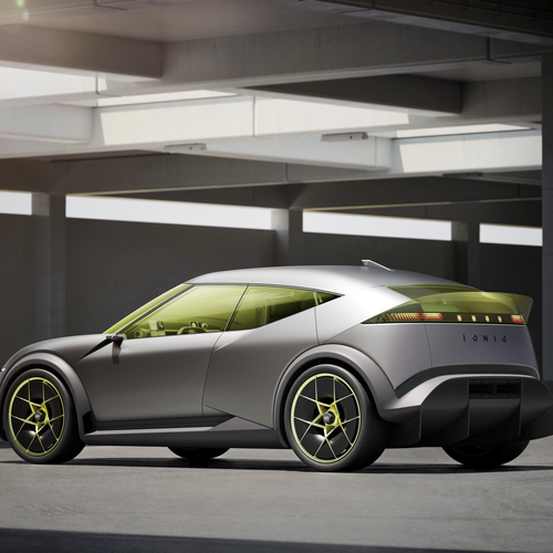 2025 Hyundai Concept THREE Rear View