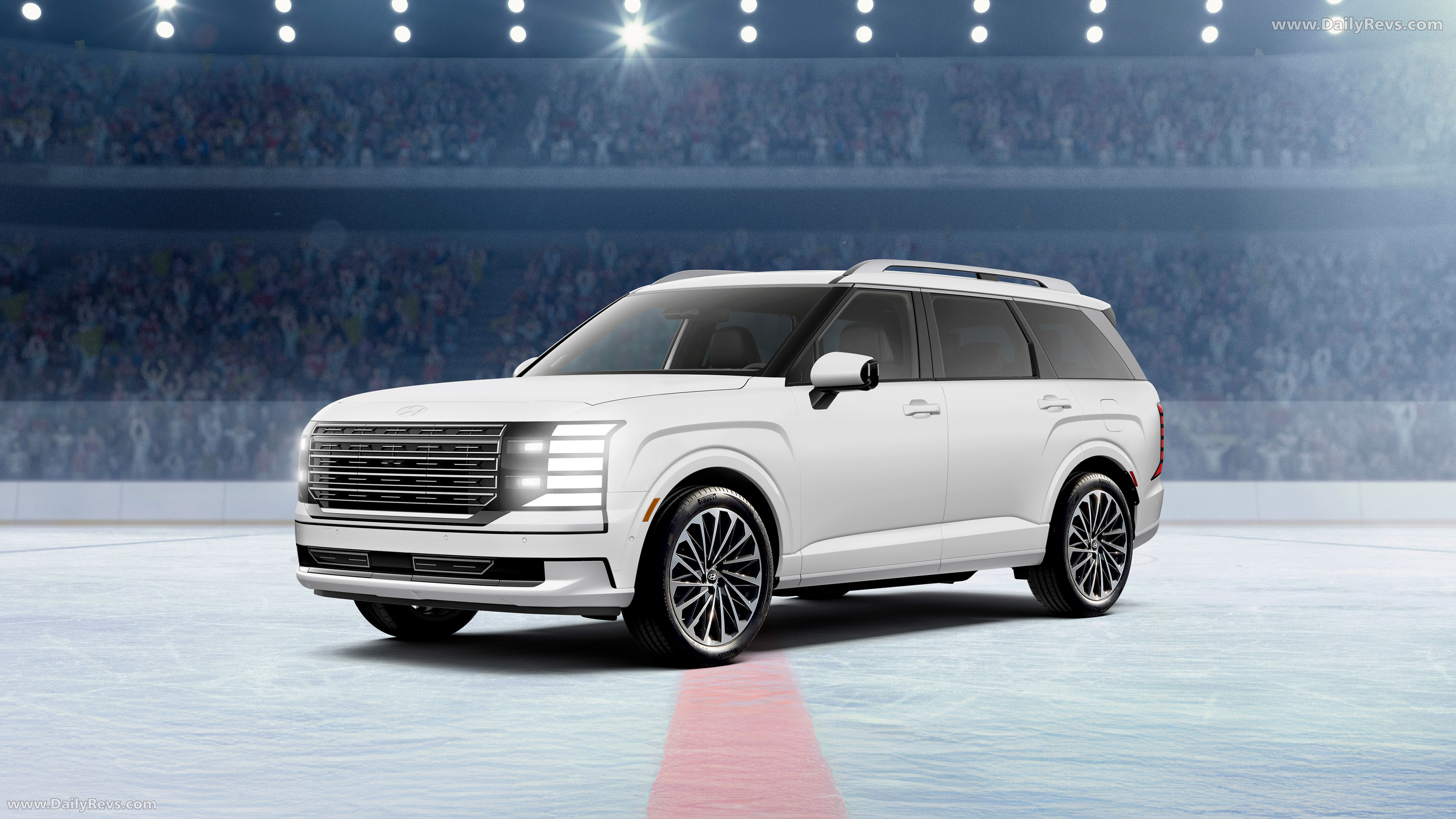 2026 Hyundai Palisade Hybrid NHL Edition Front View