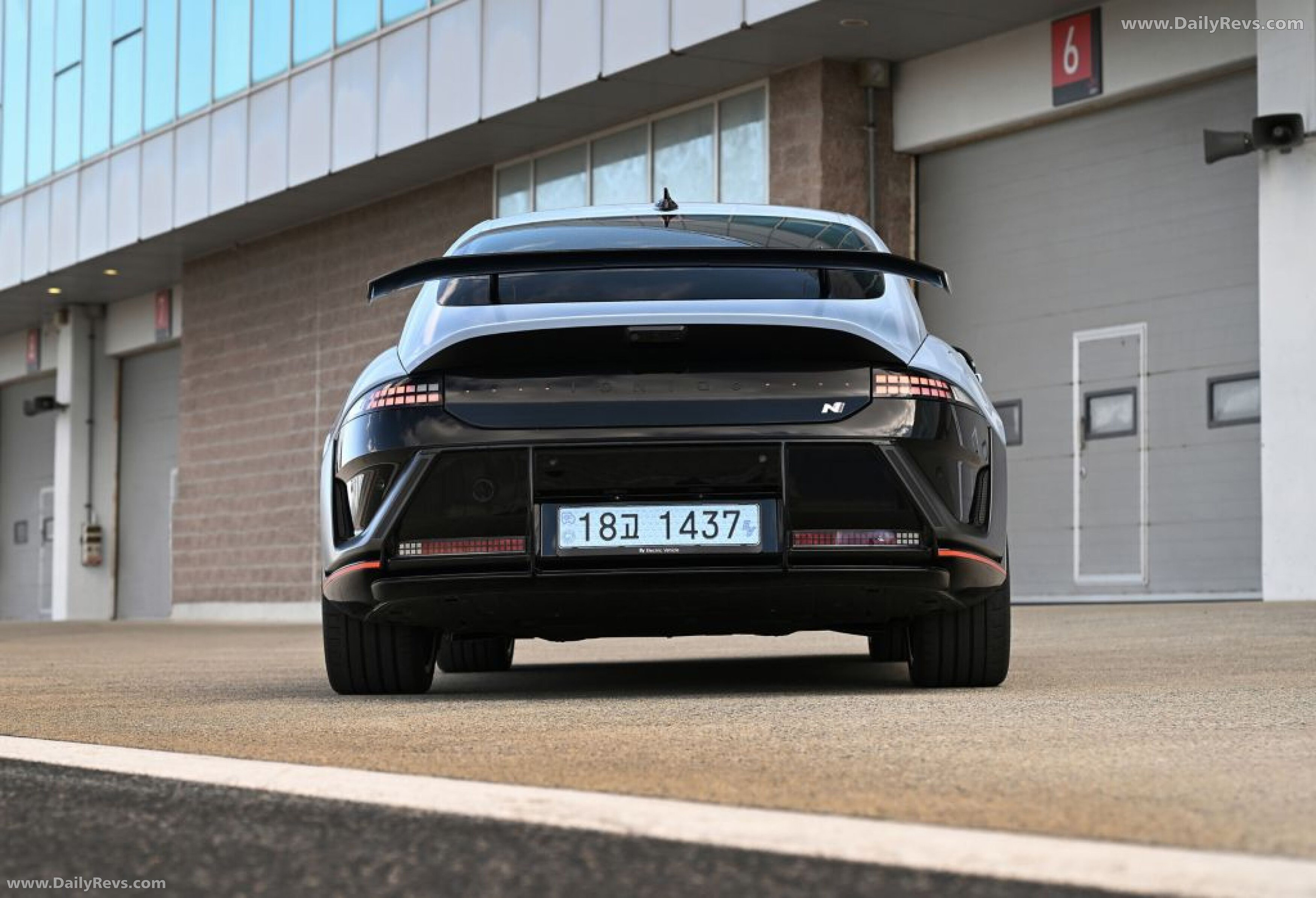 2026 Hyundai IONIQ 6 N US Version Rear View