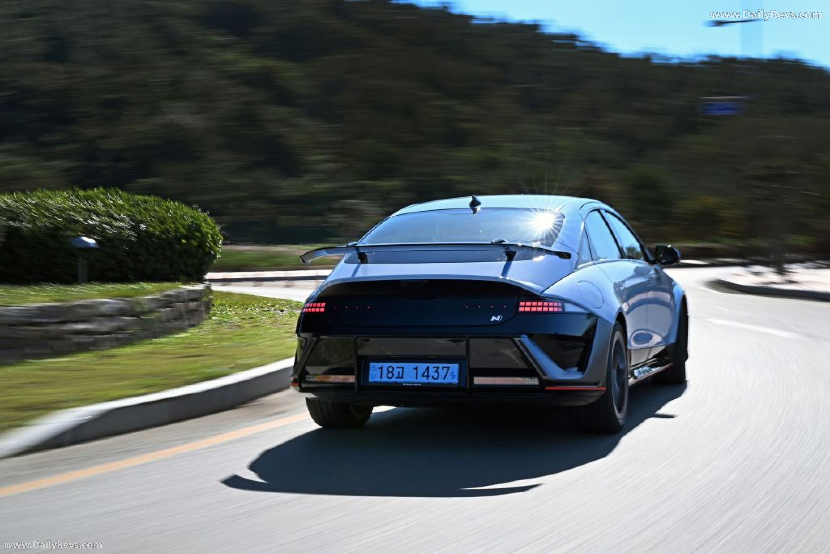 2026 Hyundai IONIQ 6 N US Version Rear View