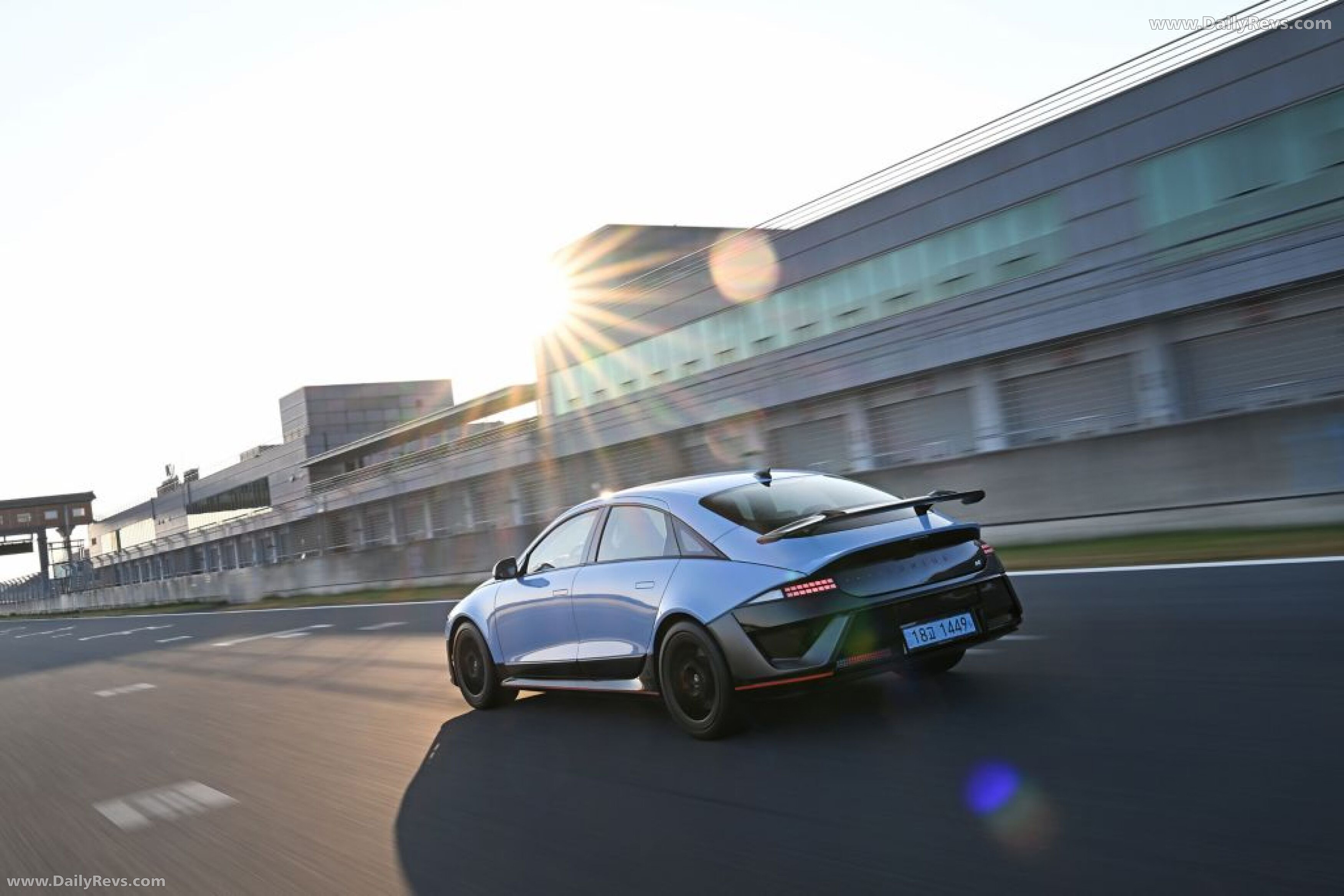 2026 Hyundai IONIQ 6 N US Version Rear View