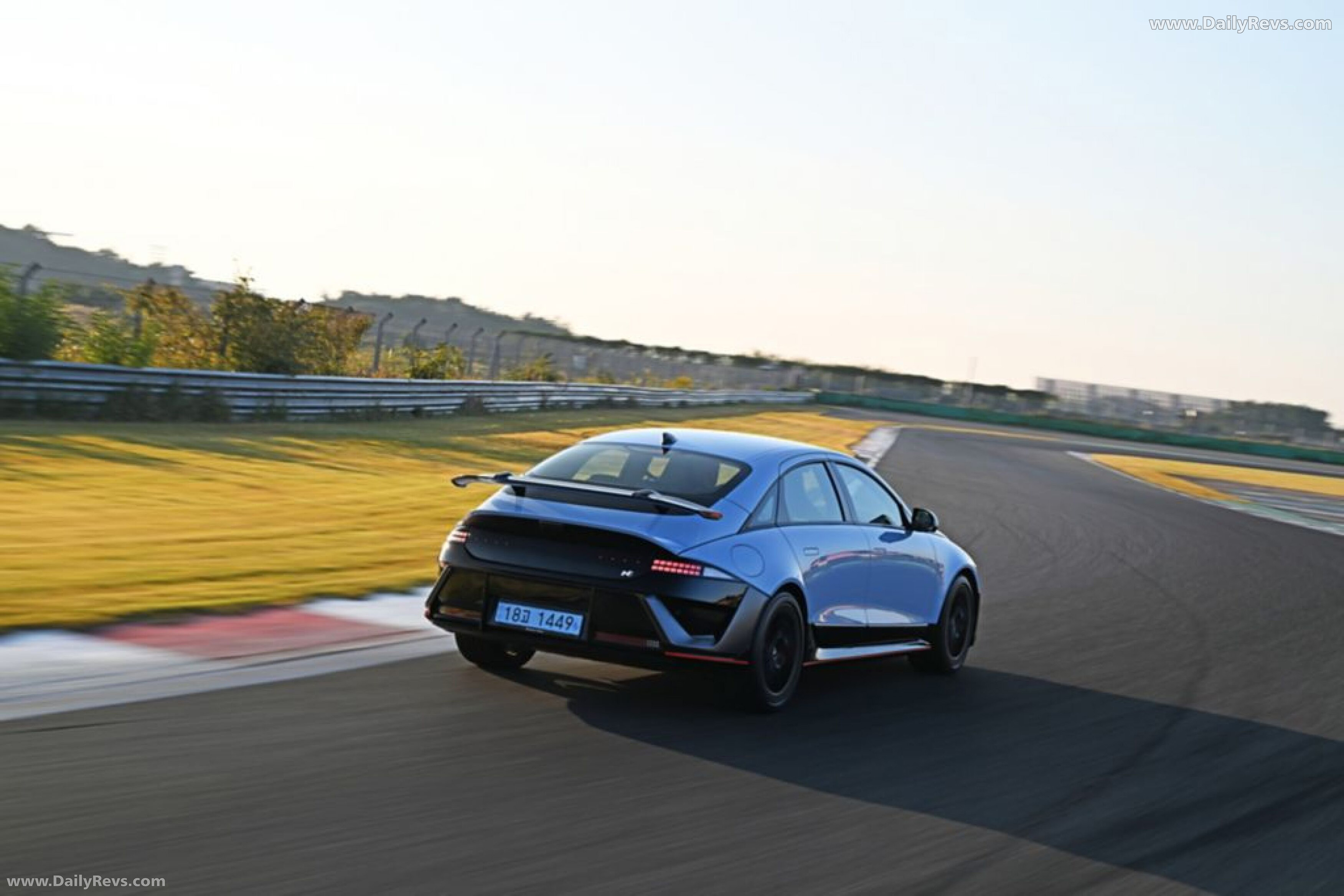 2026 Hyundai IONIQ 6 N US Version Rear View