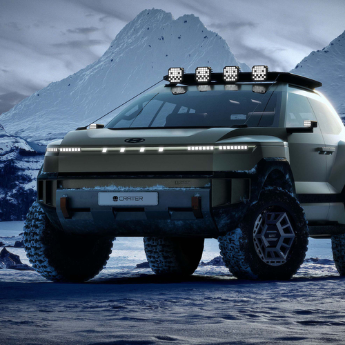2025 Hyundai CRATER Concept Front View