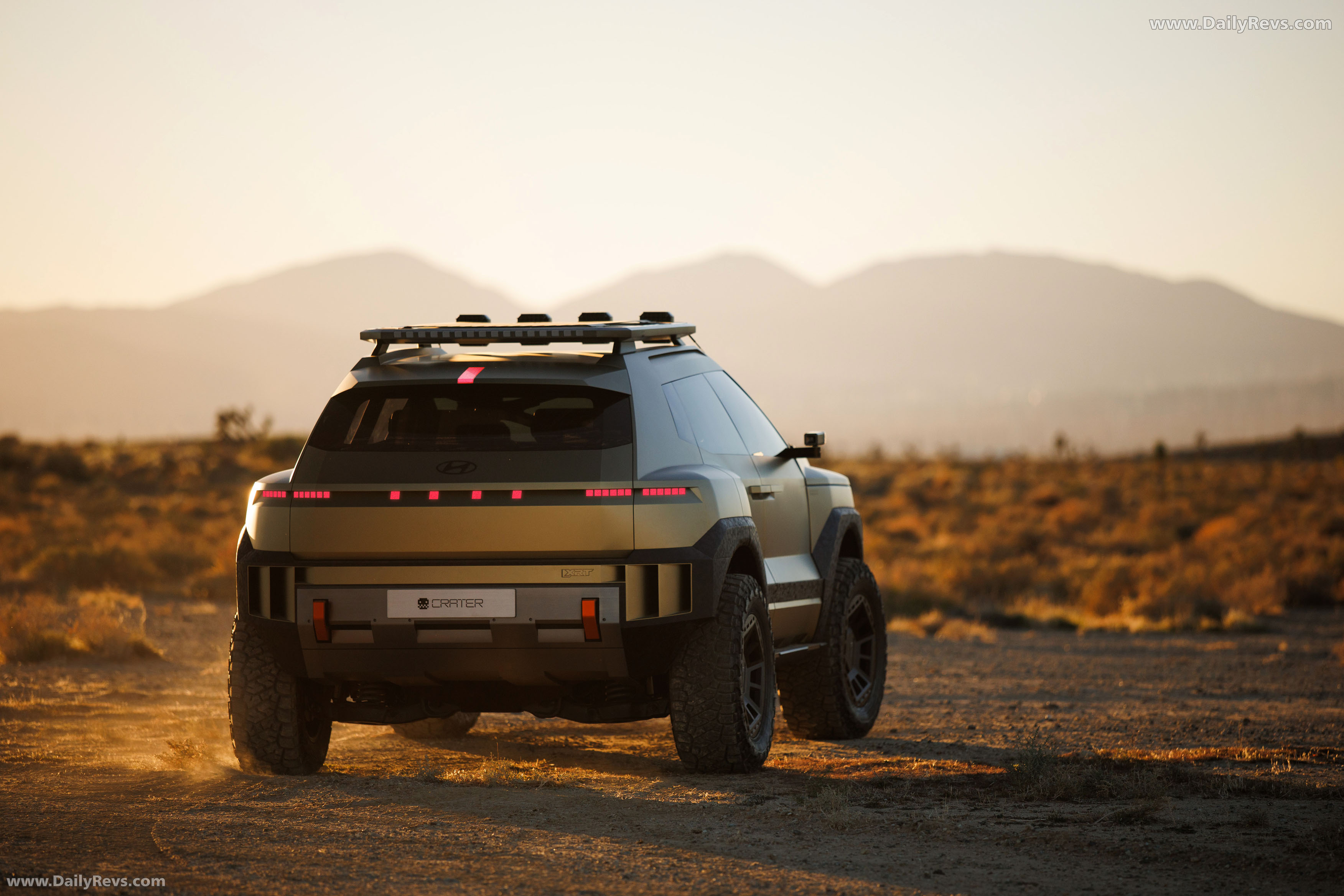 2025 Hyundai CRATER Concept Rear View