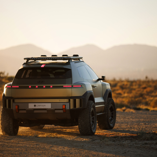 2025 Hyundai CRATER Concept Rear View