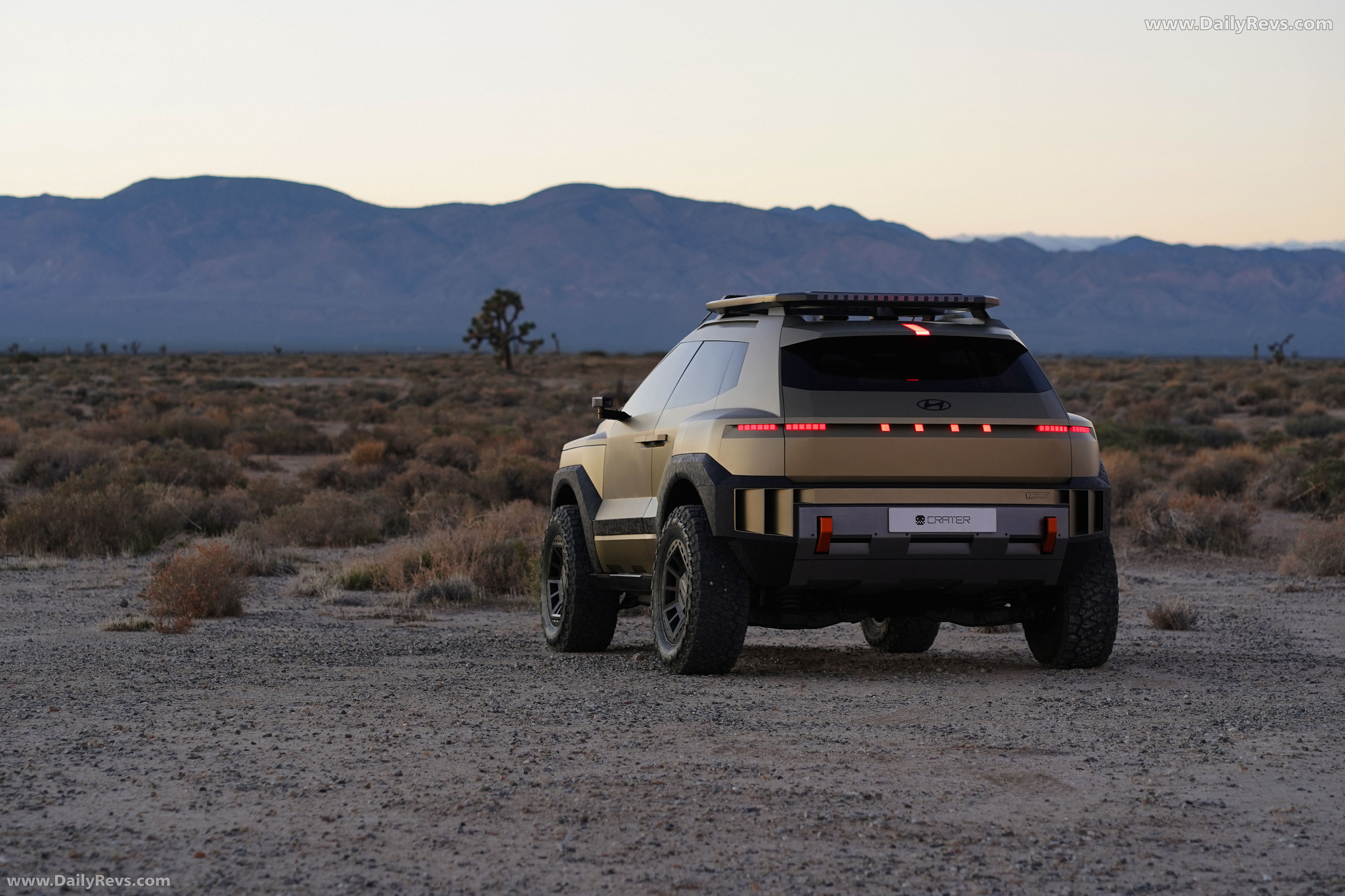 2025 Hyundai CRATER Concept Rear View