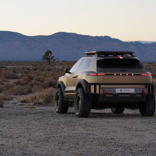2025 Hyundai CRATER Concept Rear View