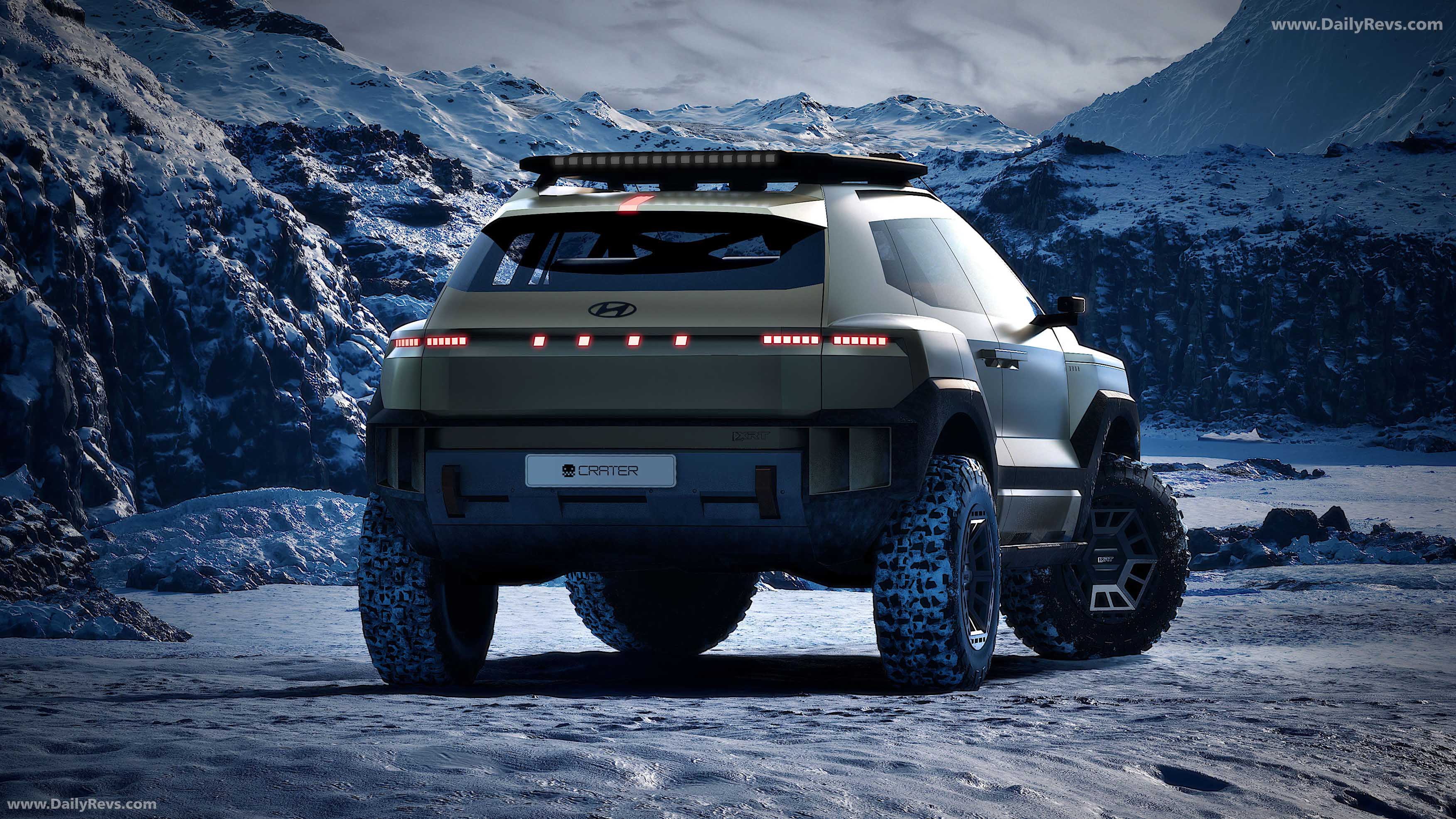 2025 Hyundai CRATER Concept Rear View