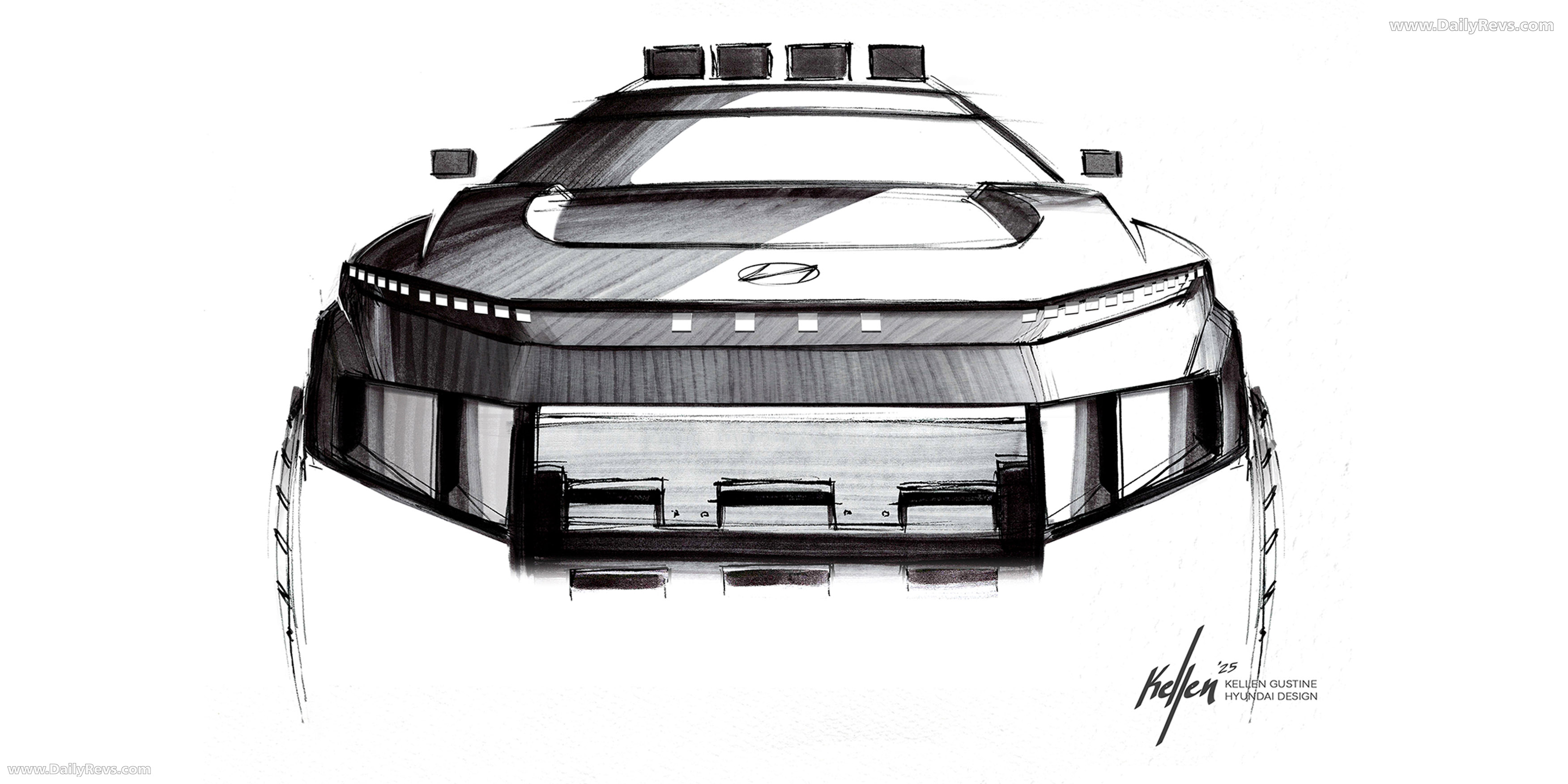 2025 Hyundai CRATER Concept Sketches