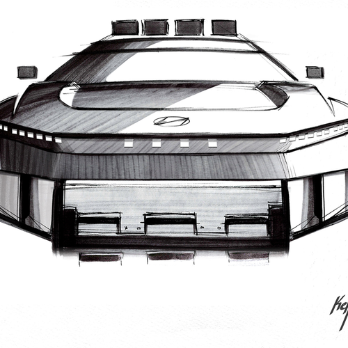 2025 Hyundai CRATER Concept Sketches