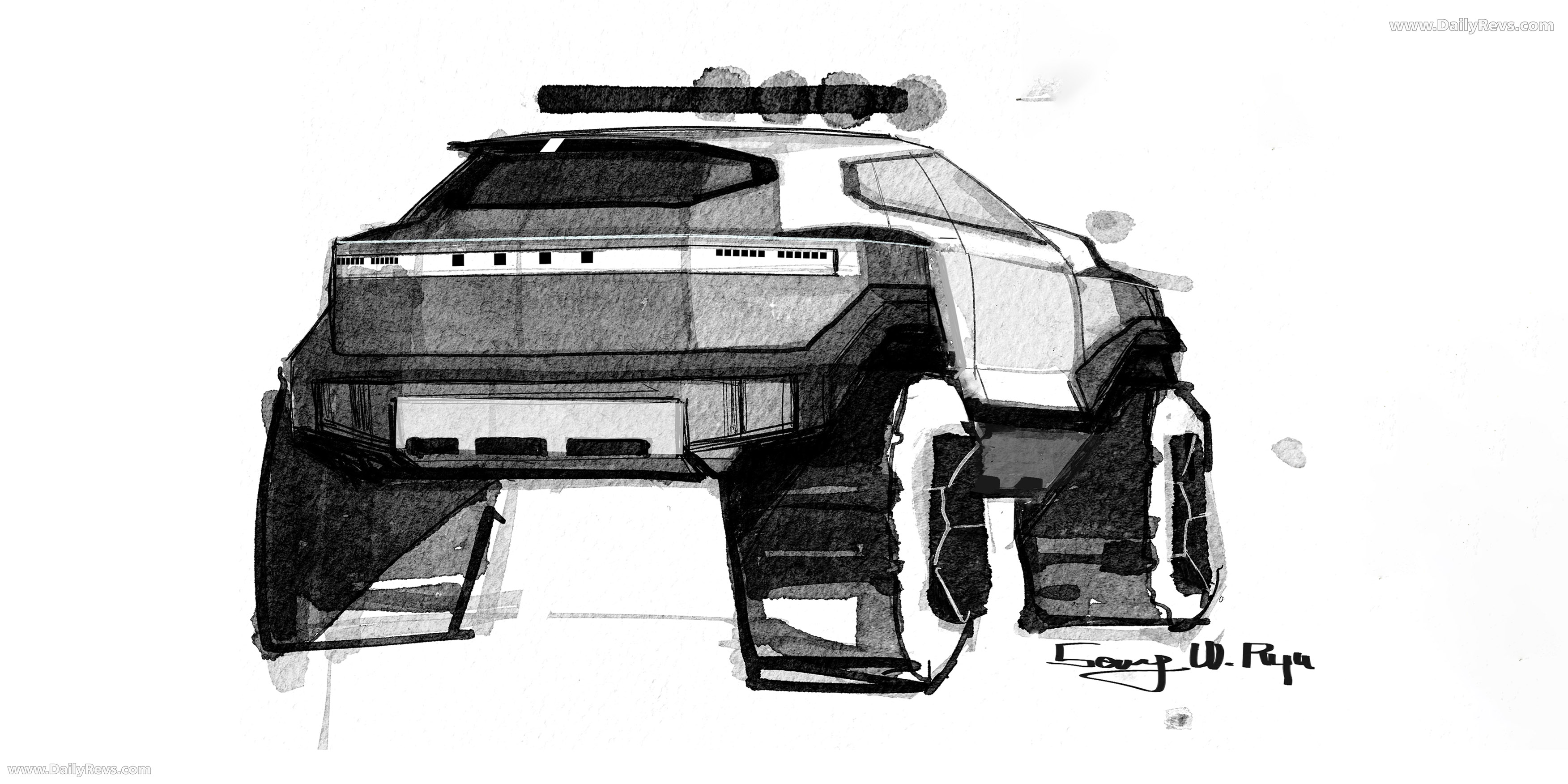 2025 Hyundai CRATER Concept Sketches