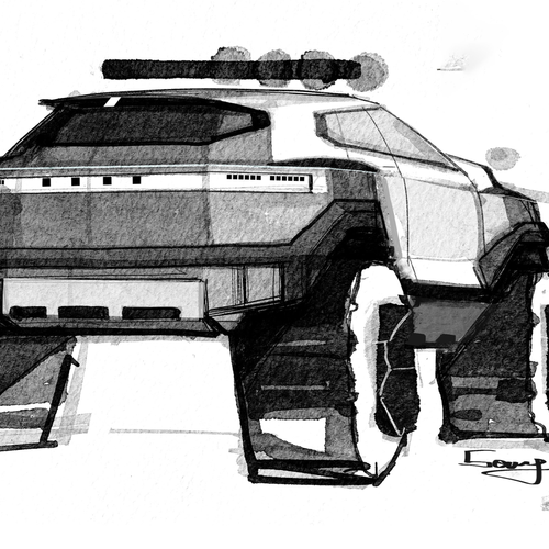 2025 Hyundai CRATER Concept Sketches