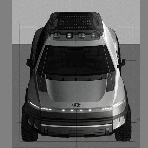 2025 Hyundai CRATER Concept Sketches