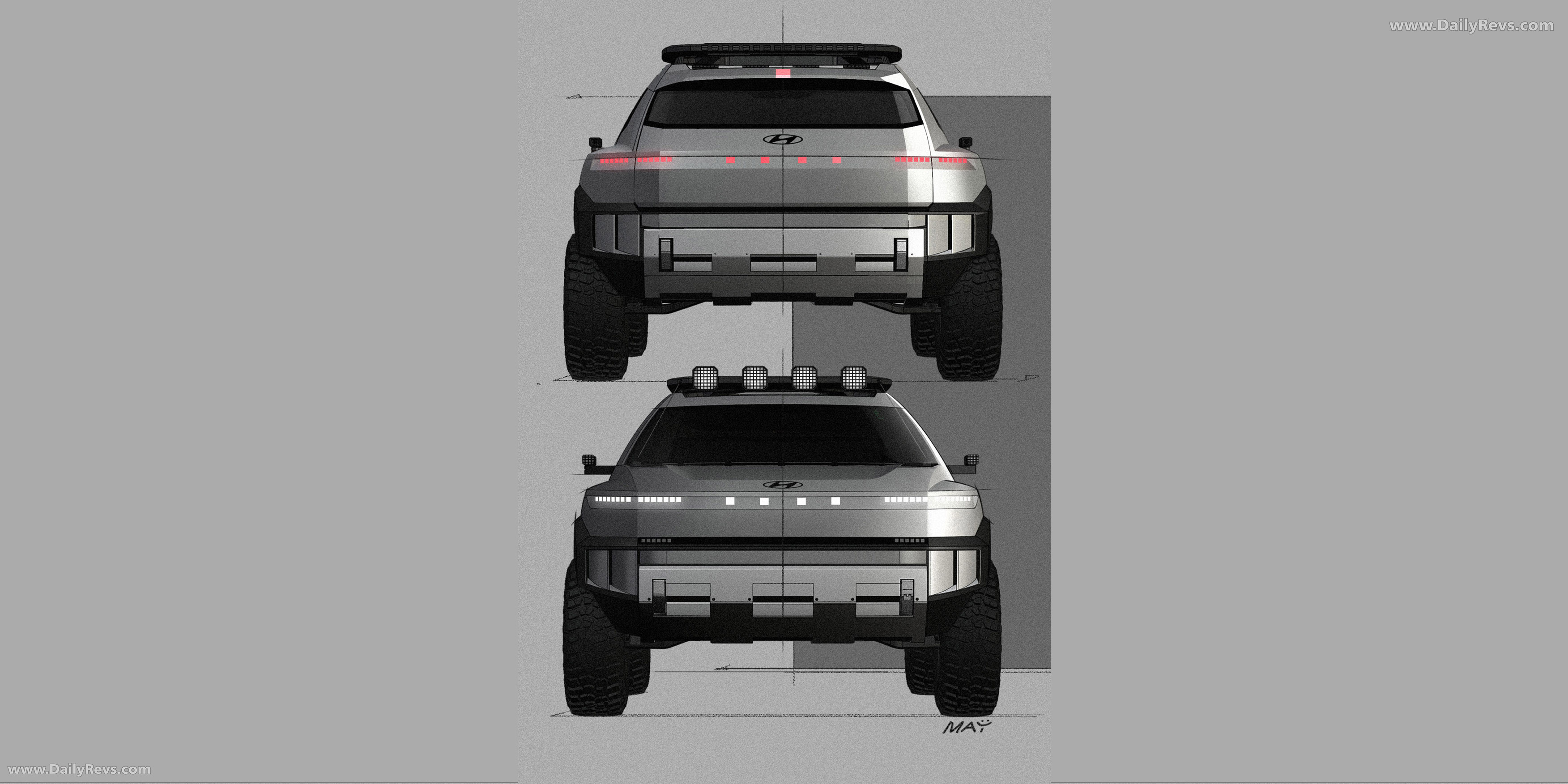 2025 Hyundai CRATER Concept Sketches