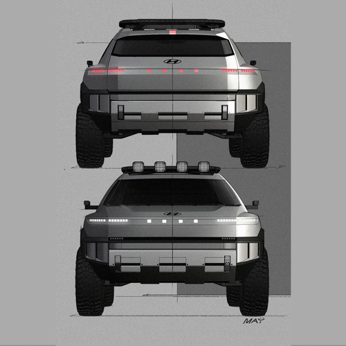 2025 Hyundai CRATER Concept Sketches