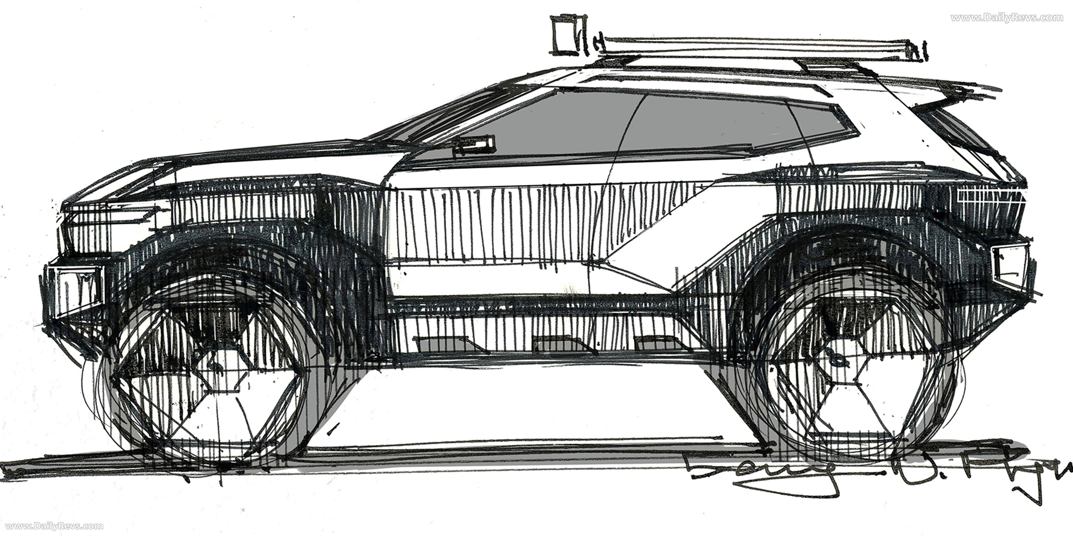 2025 Hyundai CRATER Concept Sketches