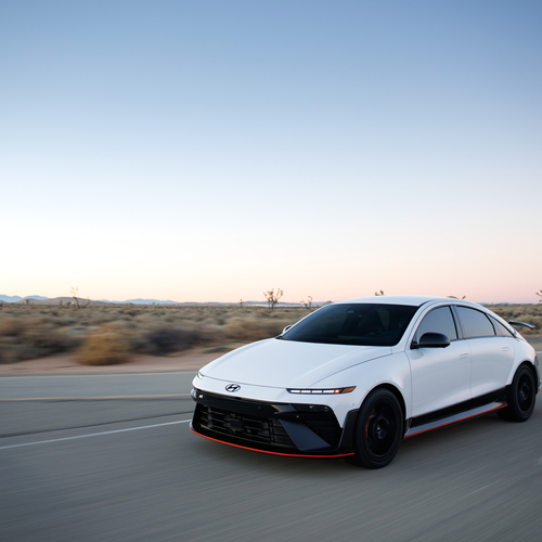 2026 Hyundai IONIQ 6 N Serenity White Pearl Front View