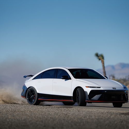 2026 Hyundai IONIQ 6 N Serenity White Pearl Front View