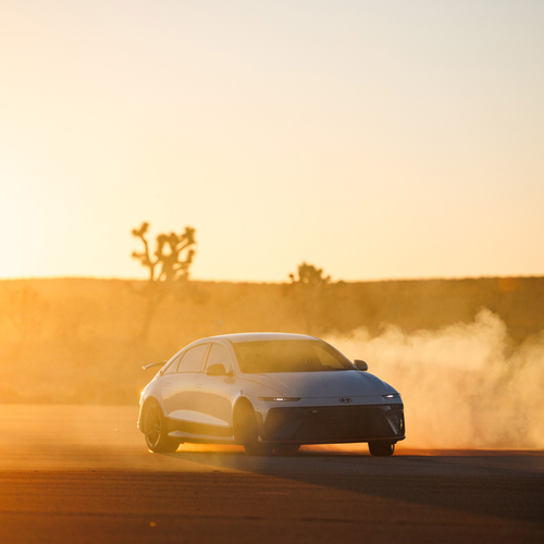 2026 Hyundai IONIQ 6 N Serenity White Pearl Front View