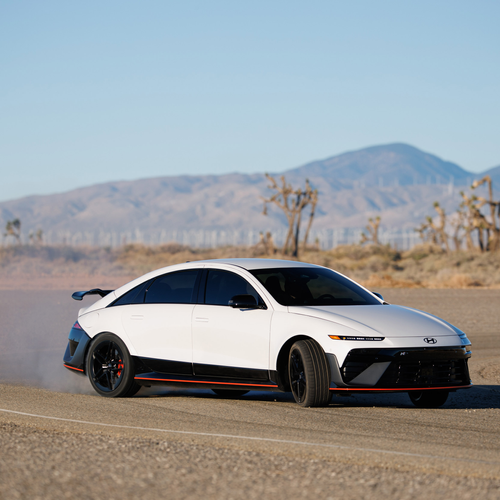 2026 Hyundai IONIQ 6 N Serenity White Pearl Front View