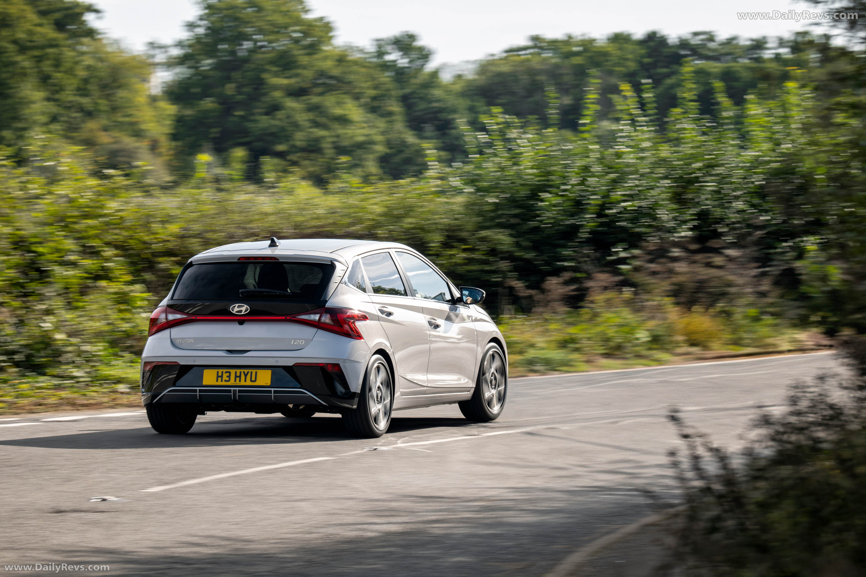 2024 Hyundai i20 UK Version Rear View